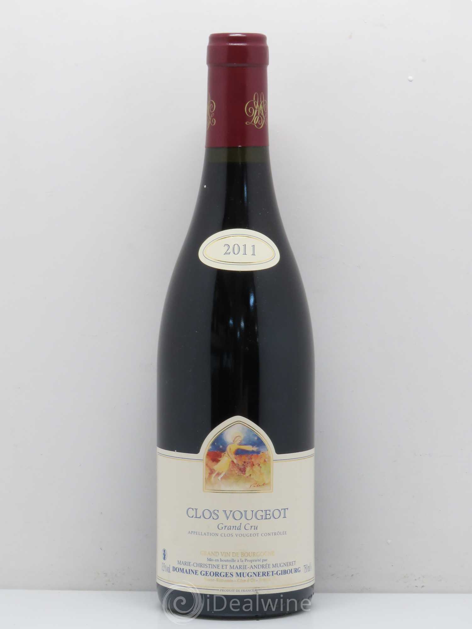 Clos de Vougeot Grand Cru Mugneret-Gibourg (Domaine) 2011 - Lot de 1 bouteille - 0