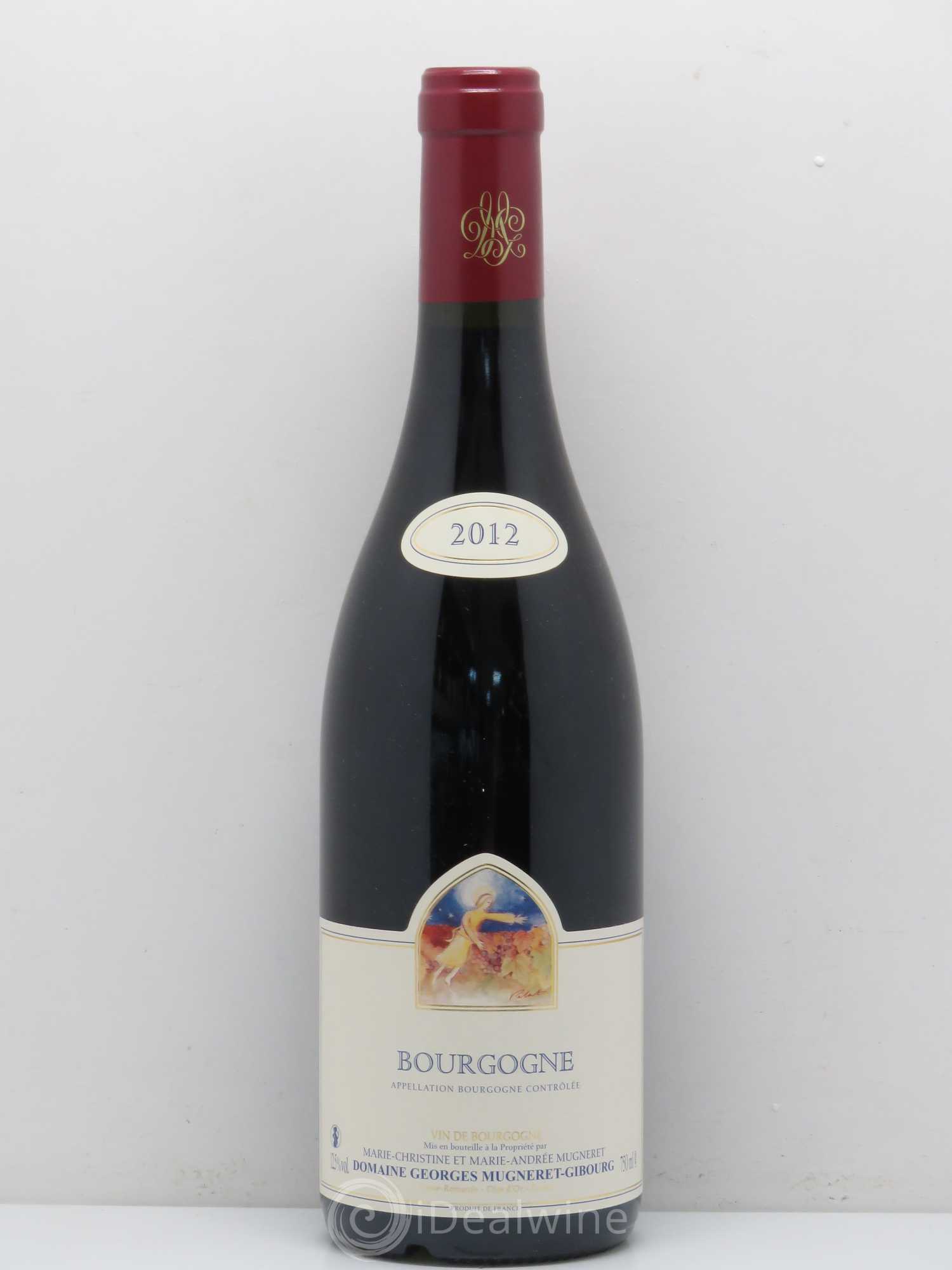 Bourgogne Mugneret-Gibourg (Domaine) 2012 - Lot de 1 bouteille - 0