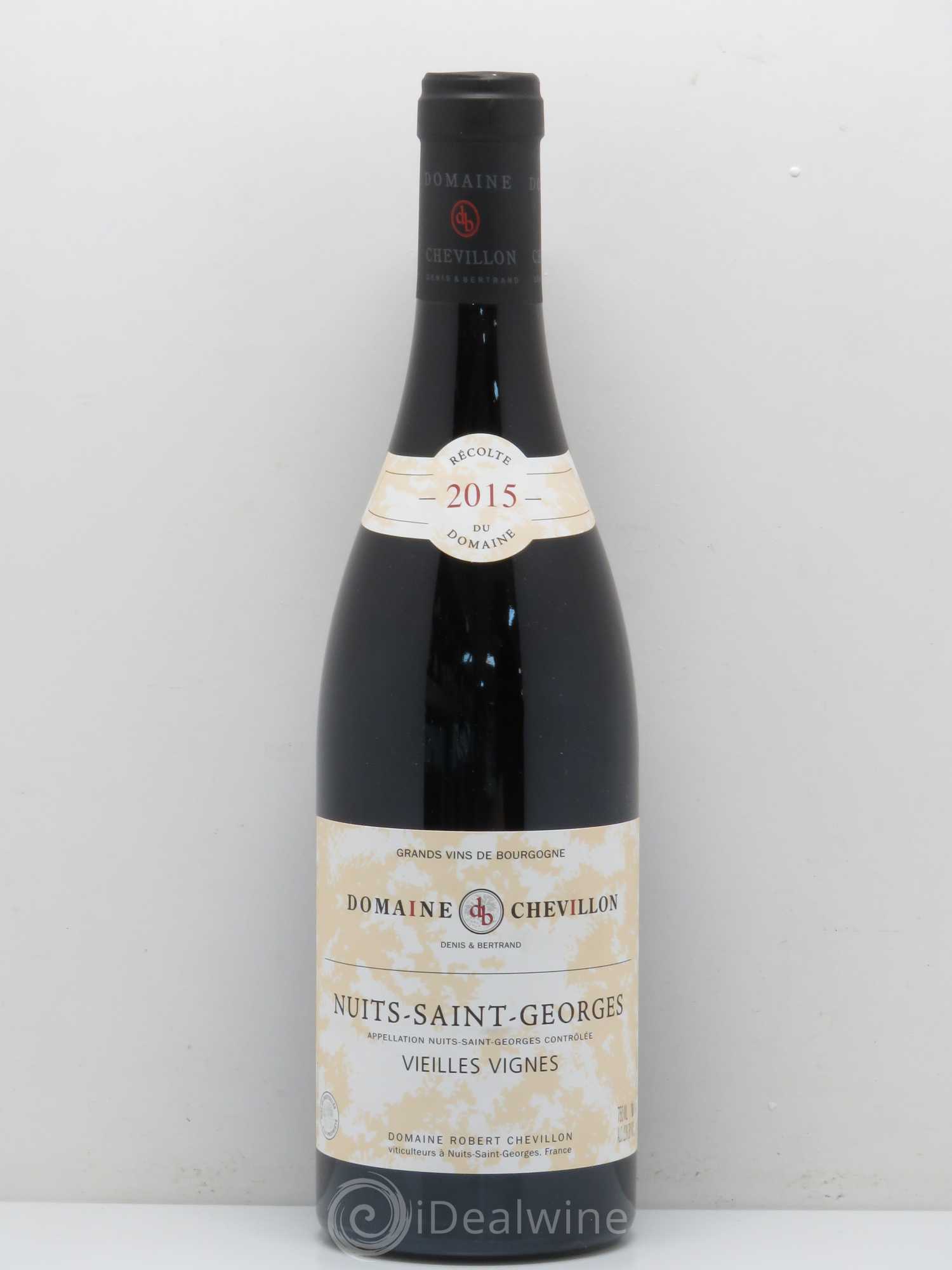 Nuits-Saint-Georges Vieilles vignes Robert Chevillon 2015 - Lot de 1 bouteille - 0