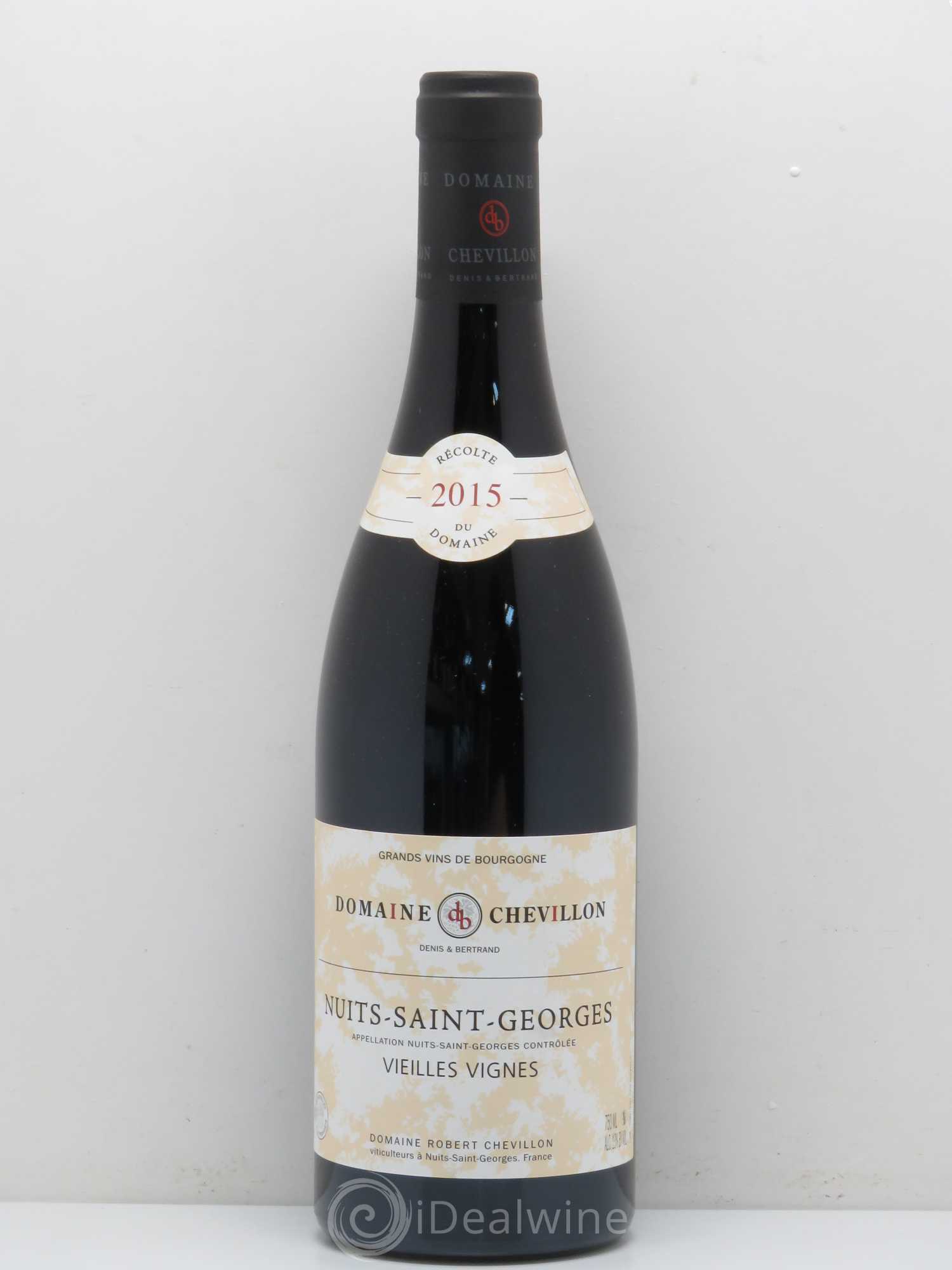 Nuits-Saint-Georges Vieilles vignes Robert Chevillon 2015 - Lot de 1 bouteille - 0