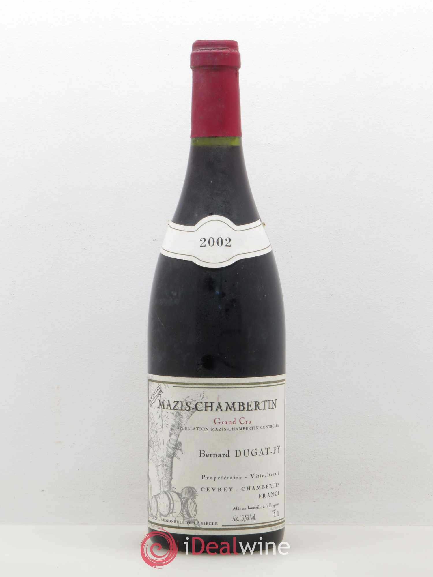 Mazis-Chambertin Grand Cru Vieilles Vignes Dugat-Py 2002 - Lot de 1 bouteille - 0