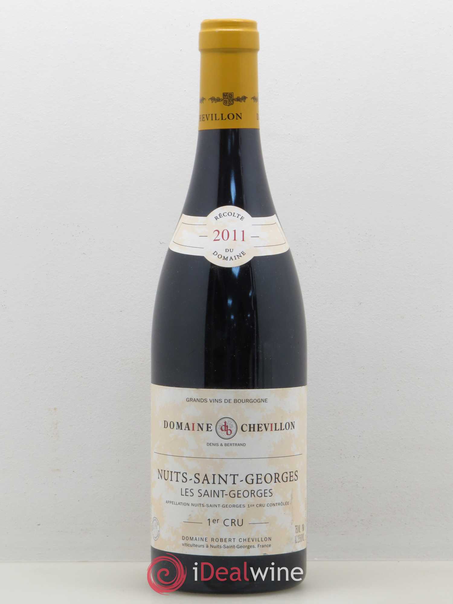 Nuits-Saint-Georges 1er Cru Les Saint Georges Robert Chevillon 2011 - Lot de 1 bouteille - 0
