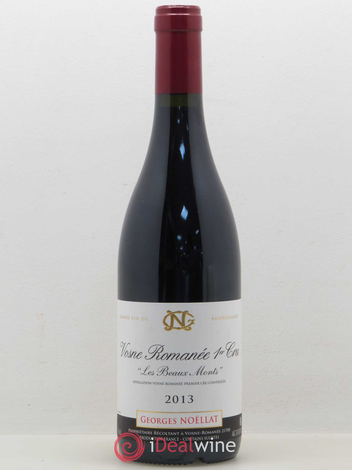 Vosne-Romanée 1er Cru Les Beaux Monts Domaine Georges Noellat 2013 - Posten von 1 Flasche - 0