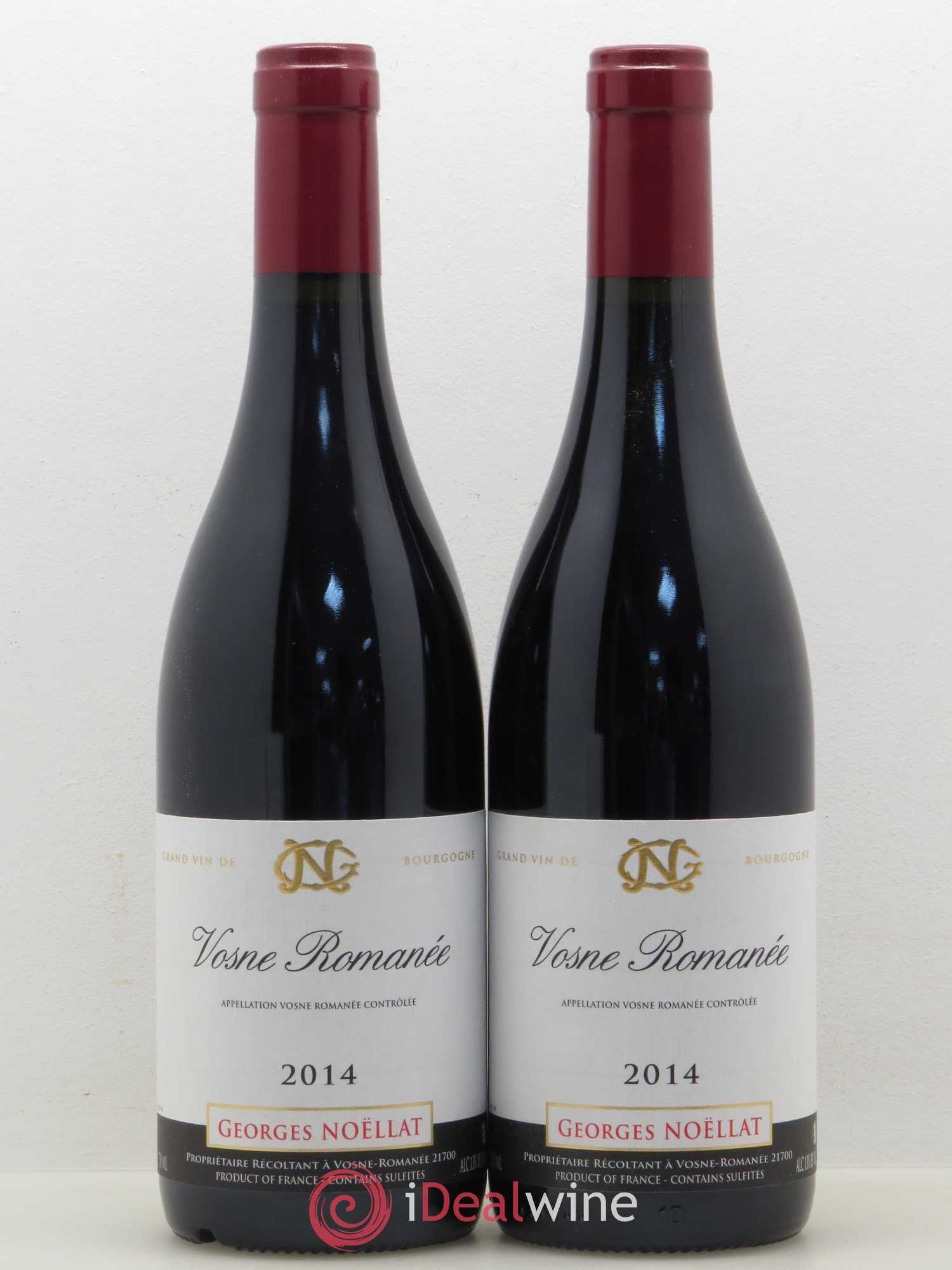 Vosne-Romanée Georges Noellat 2014 - Lot de 2 bouteilles - 0