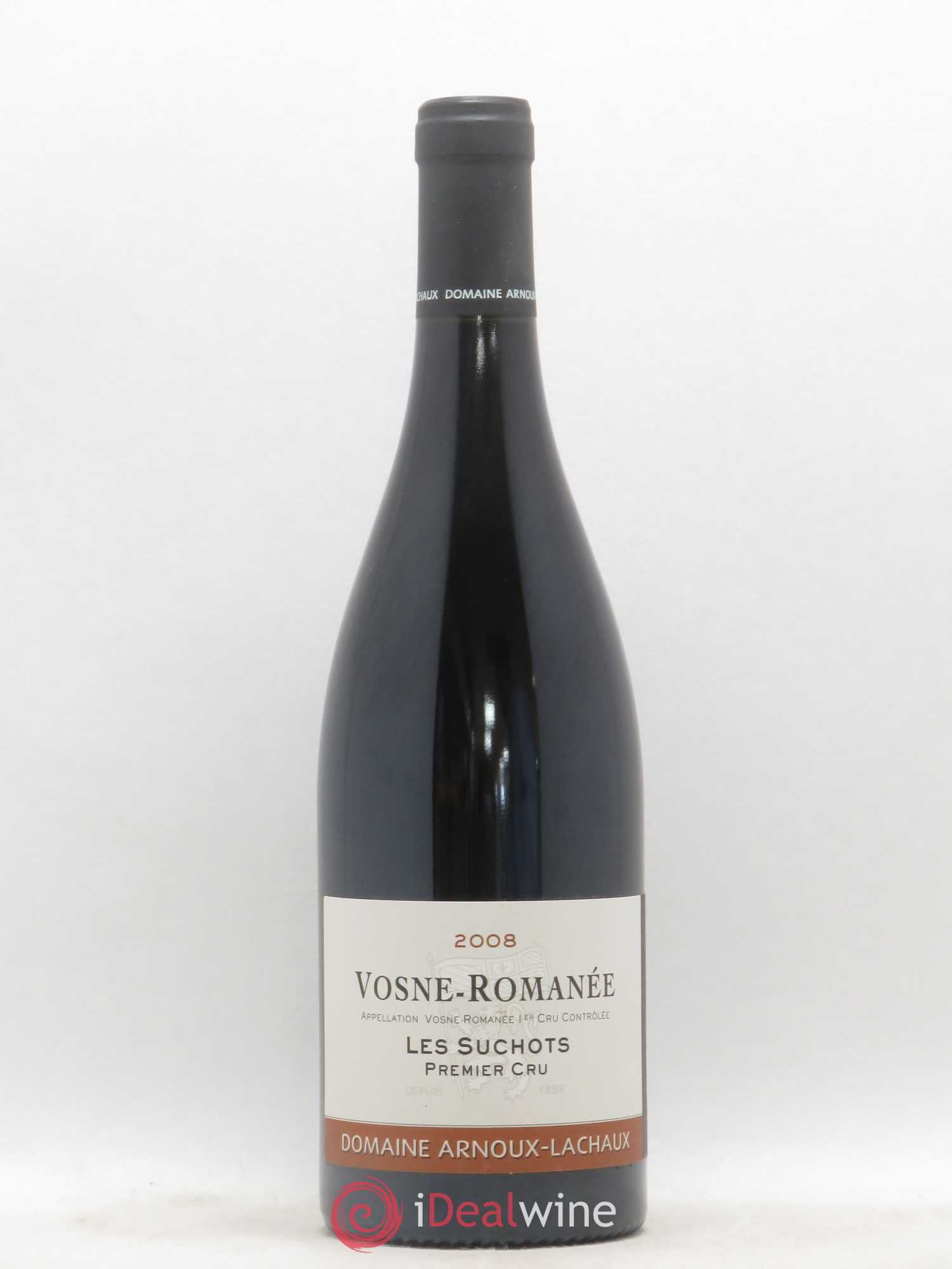 Vosne-Romanée 1er Cru Les Suchots Arnoux-Lachaux (Domaine) 2008 - Lot de 1 bouteille - 0