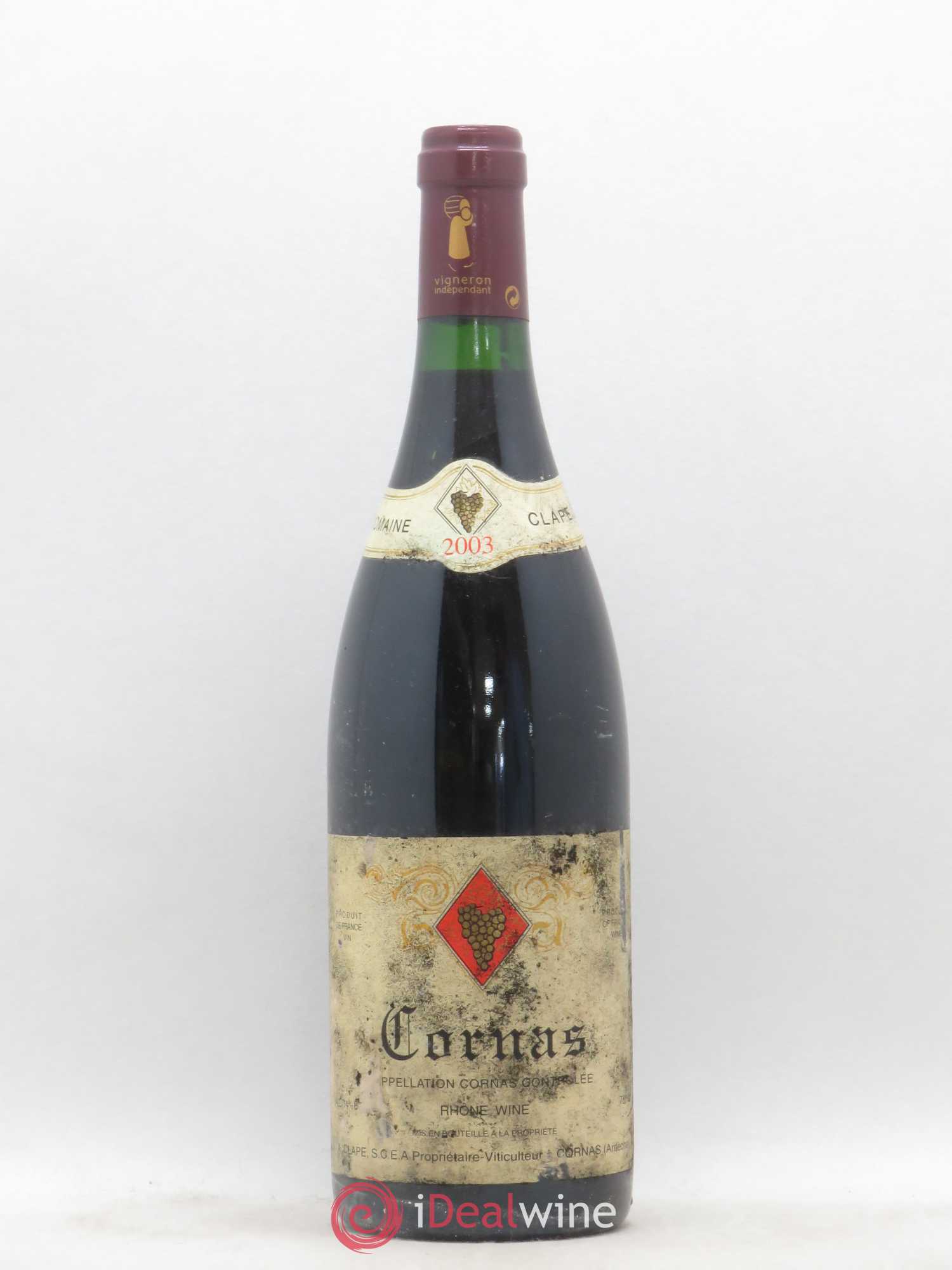 Cornas Auguste Clape 2003 - Lot de 1 bouteille - 0