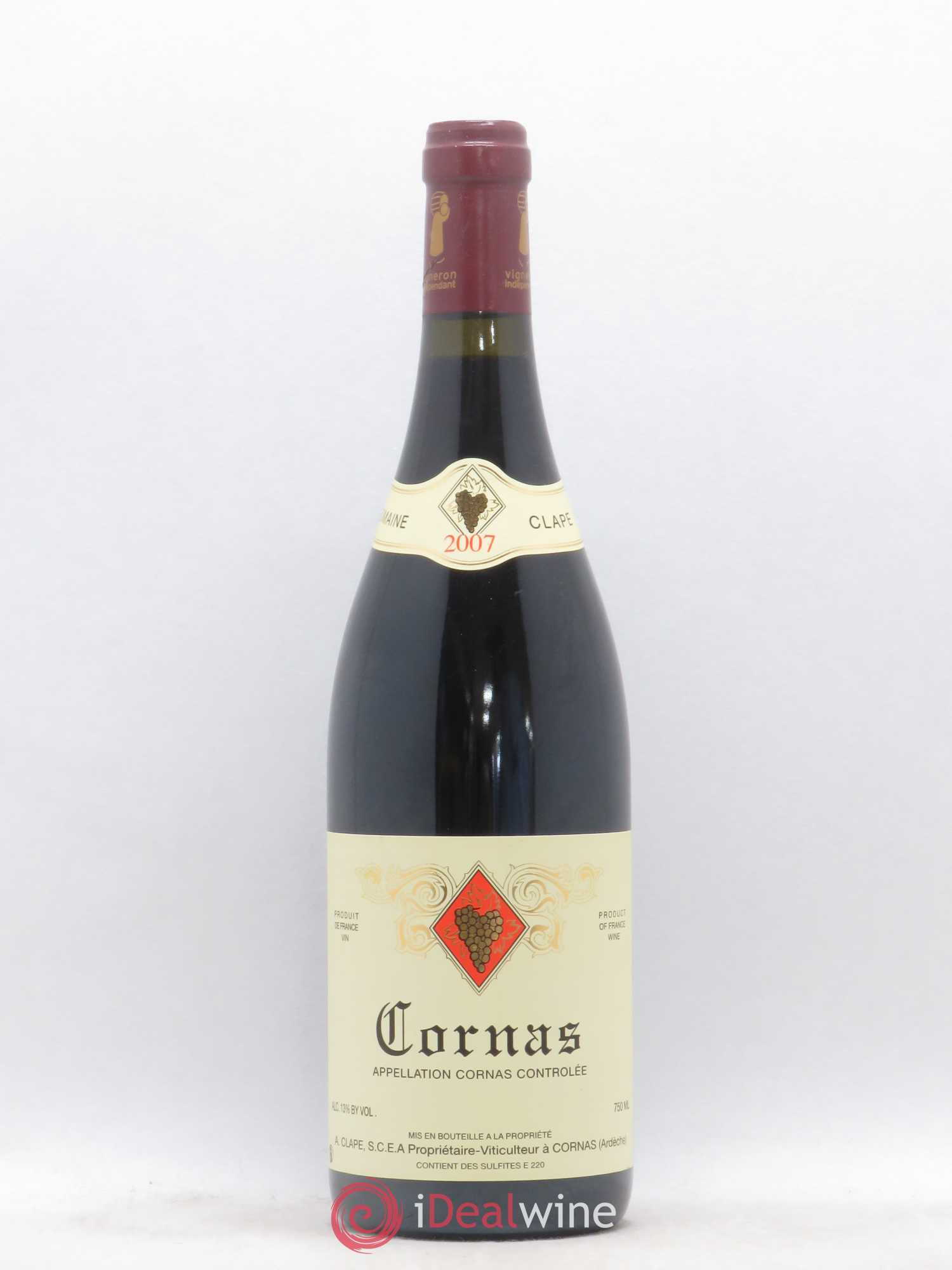 Cornas Auguste Clape 2007 - Lot de 1 bouteille - 0