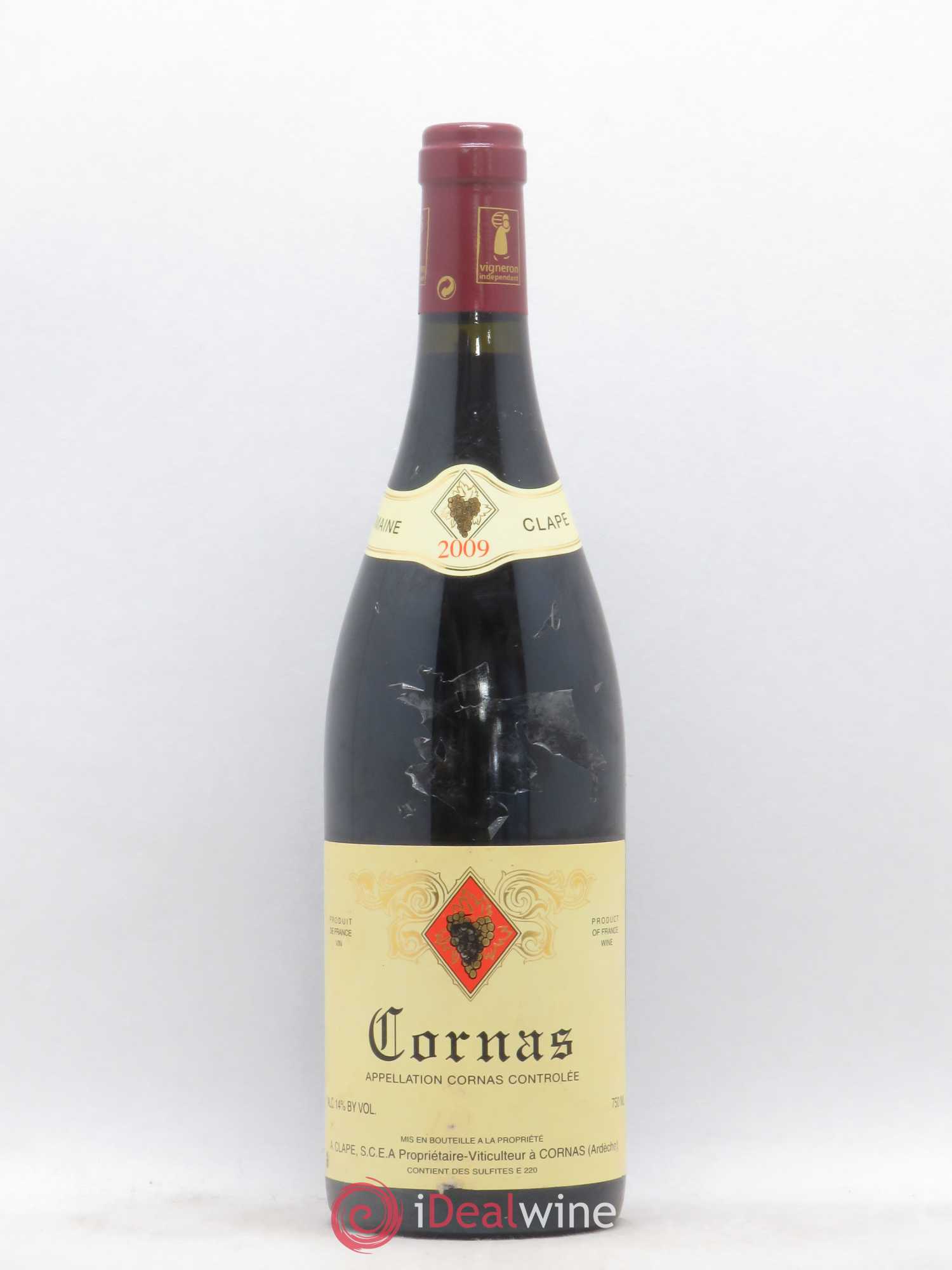 Cornas Auguste Clape 2009 - Lot de 1 bouteille - 0