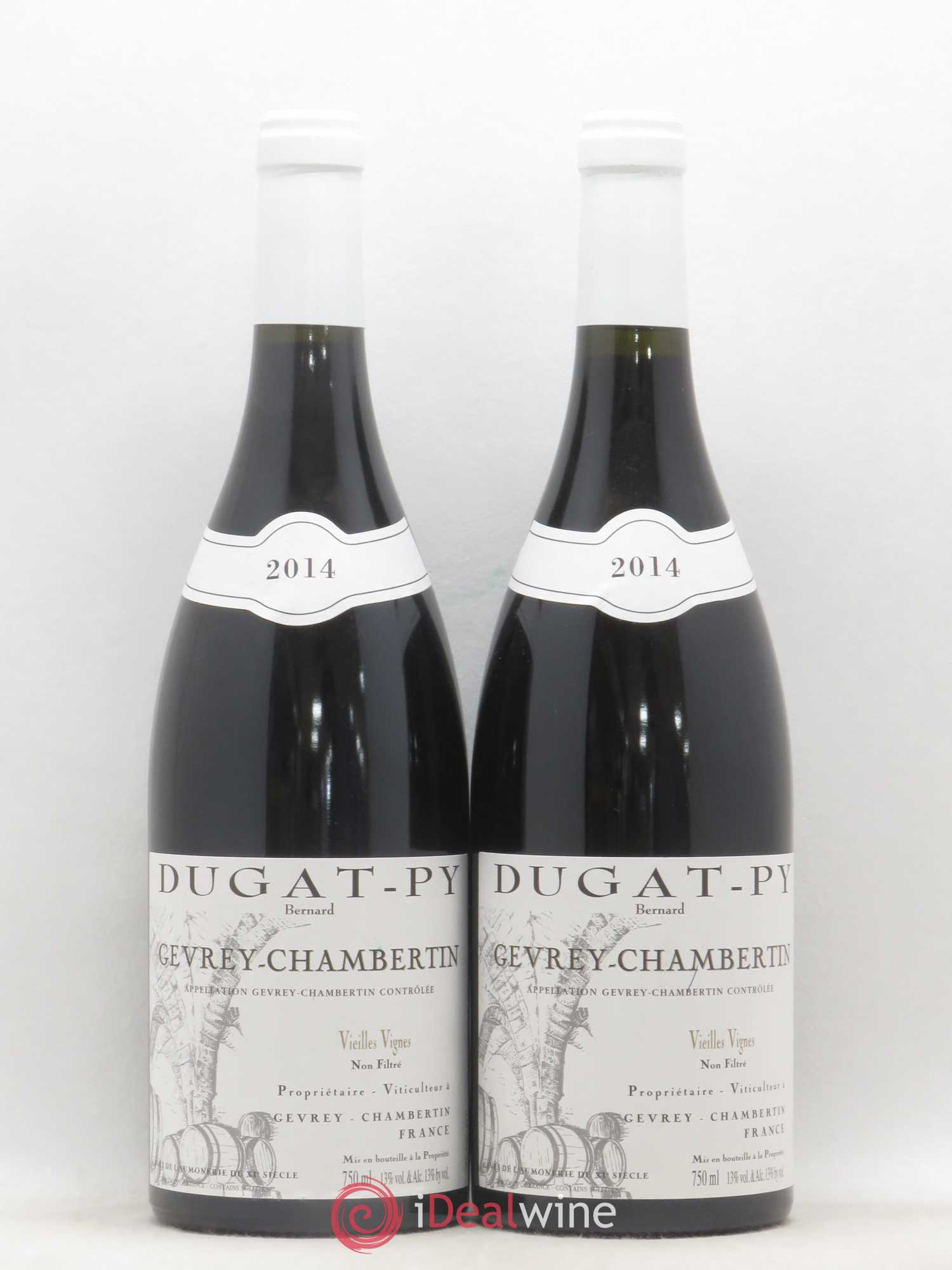 Gevrey-Chambertin Vieilles Vignes Dugat-Py 2014 - Lot de 2 bouteilles - 0
