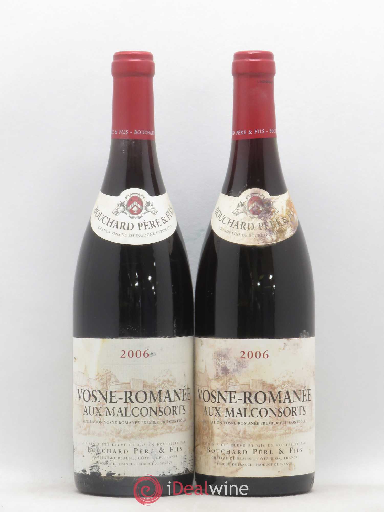 Vosne-Romanée 1er Cru Aux Malconsorts Bouchard Père & Fils 2006 - Lot de 2 bouteilles - 0