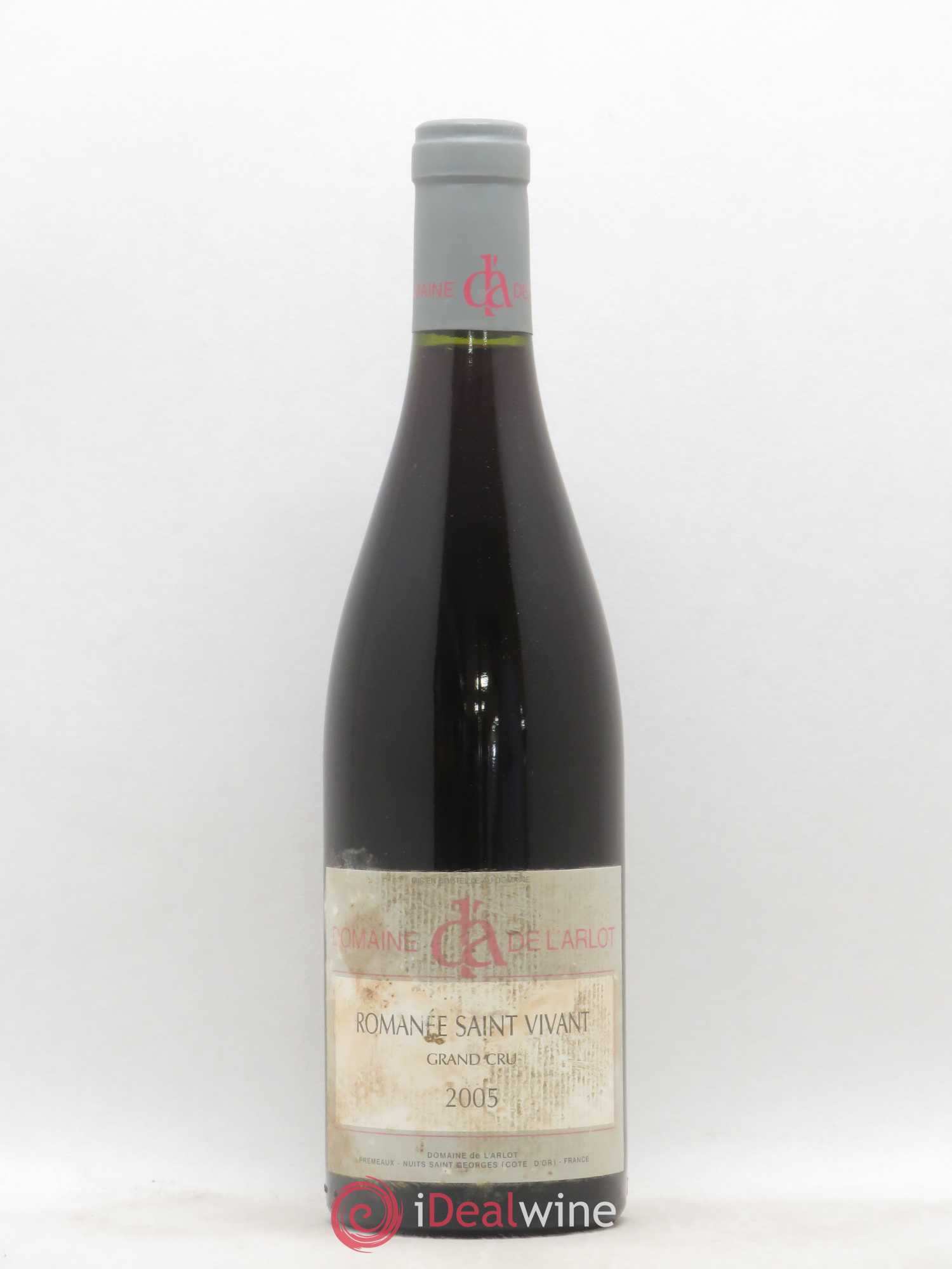 Romanée-Saint-Vivant Grand Cru Domaine de l'Arlot 2005 - Lot de 1 bouteille - 0