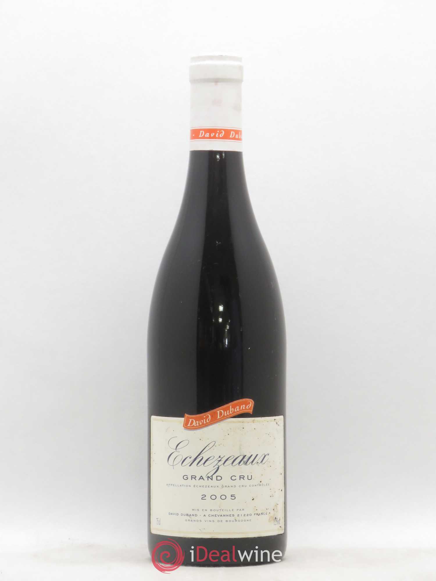 Echezeaux Grand Cru David Duband (Domaine) 2005 - Lot de 1 bouteille - 0