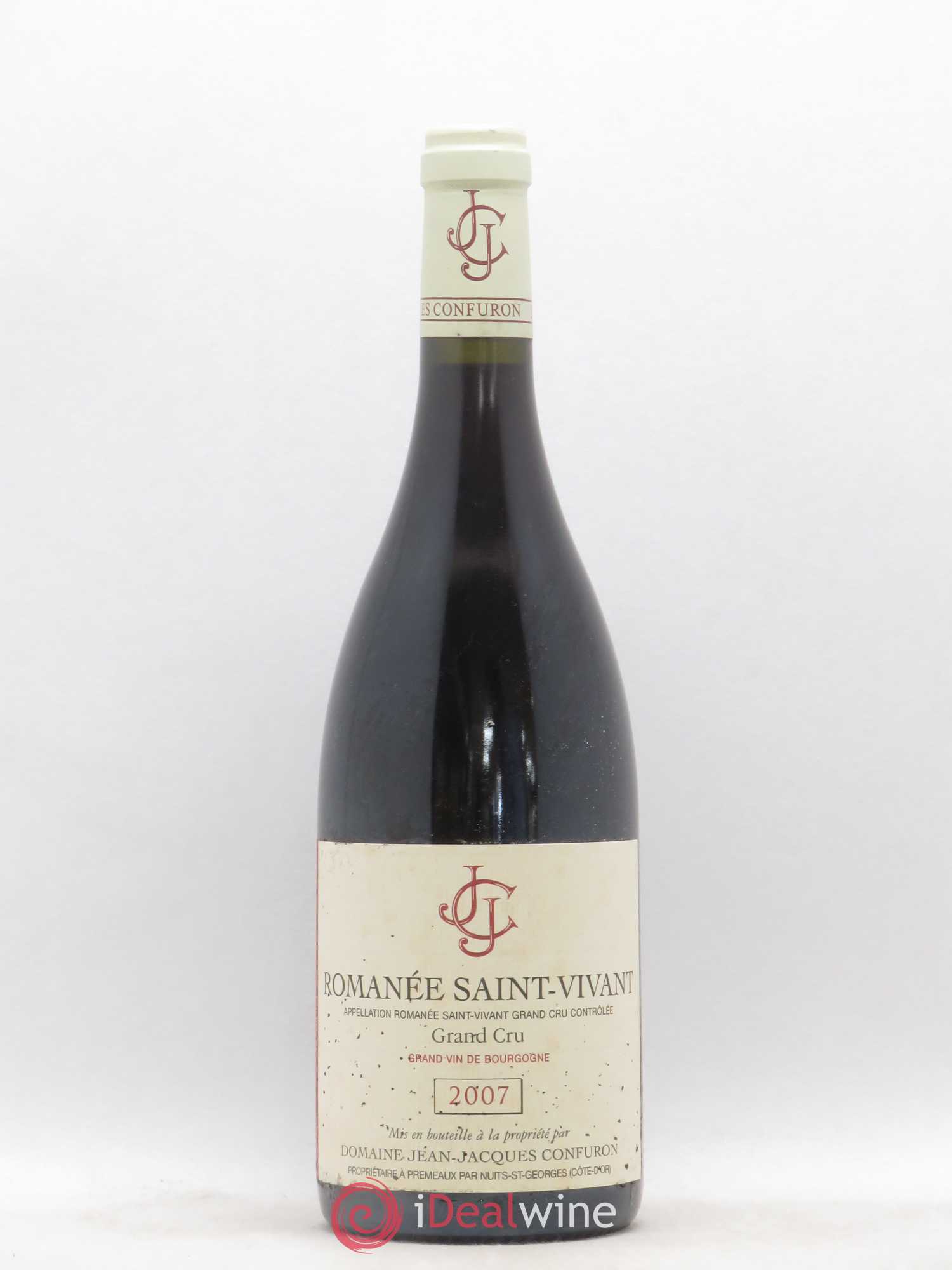 Romanée-Saint-Vivant Grand Cru Jean-Jacques Confuron 2007 - Lot de 1 bouteille - 0
