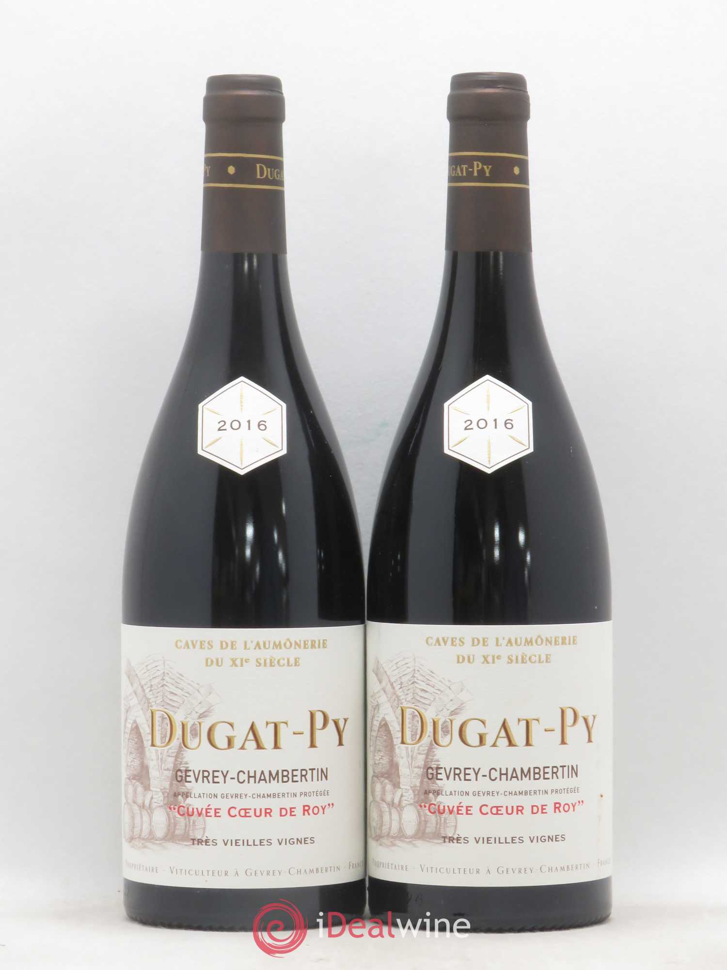 Gevrey-Chambertin Coeur de Roy Très Vieilles Vignes Dugat-Py 2016 - Lot de 2 bouteilles - 0