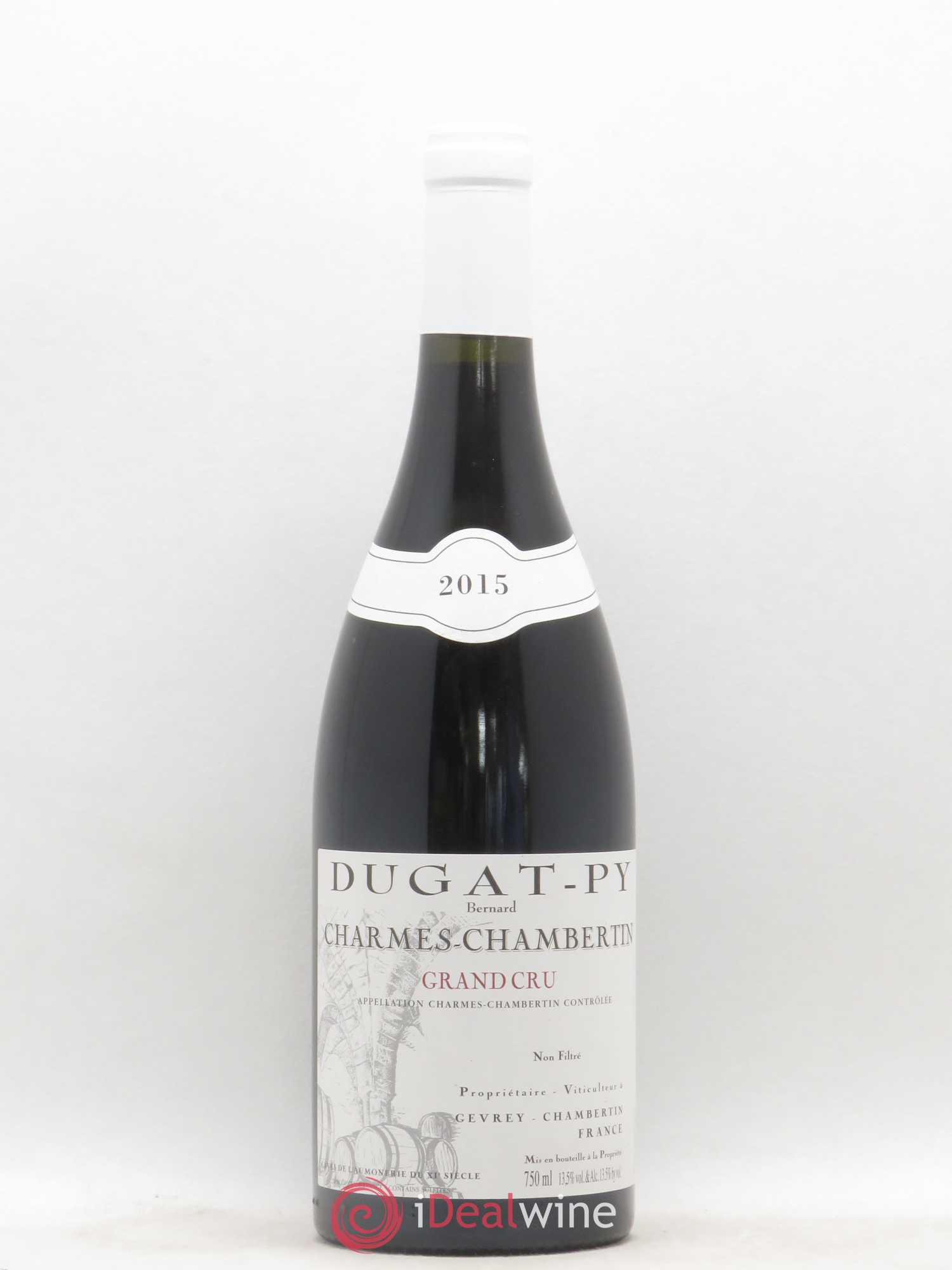 Charmes-Chambertin Grand Cru Dugat-Py 2015 - Lot de 1 bouteille - 0