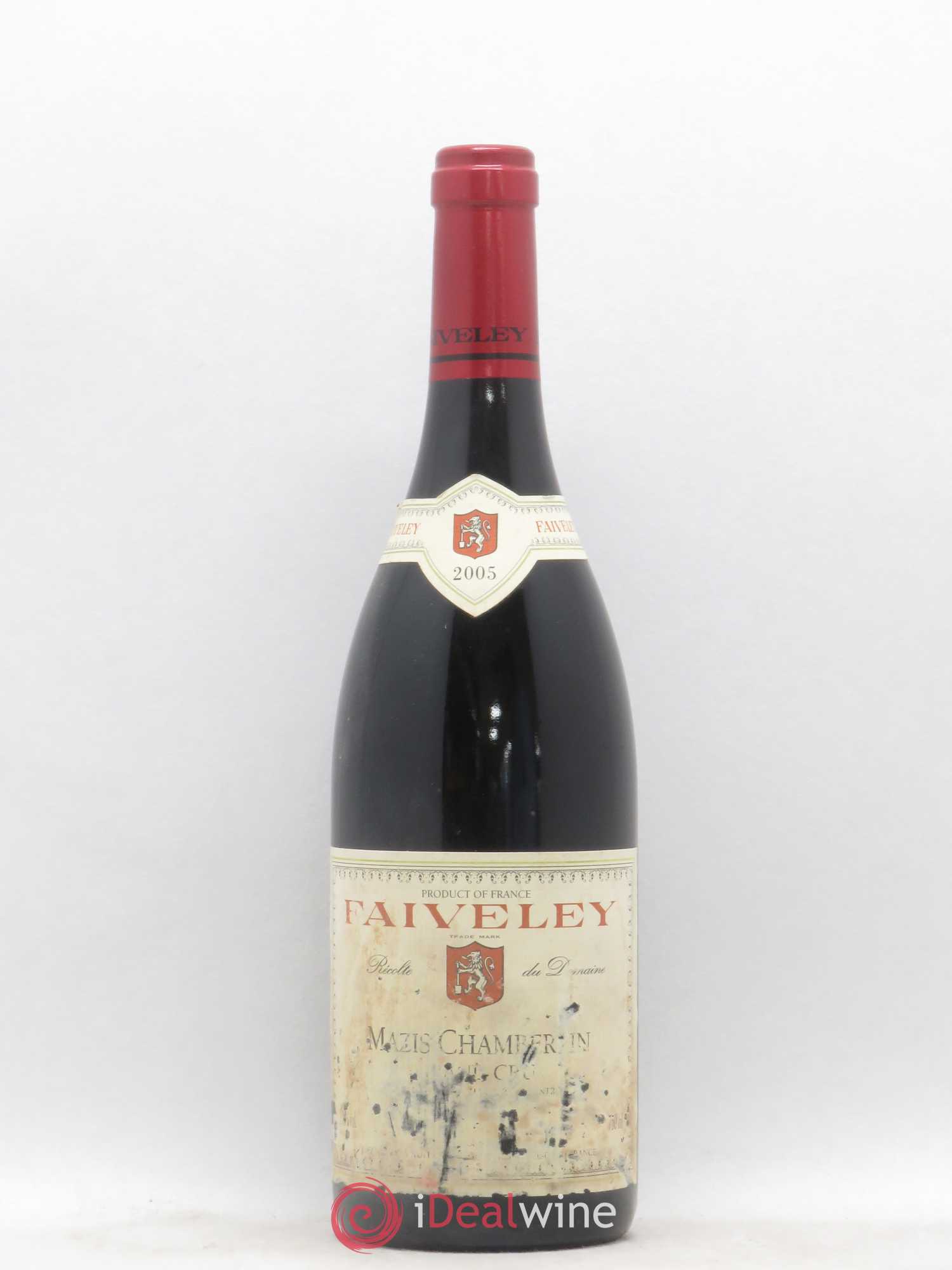 Mazis-Chambertin Grand Cru Faiveley 2005 - Lot de 1 bouteille - 0