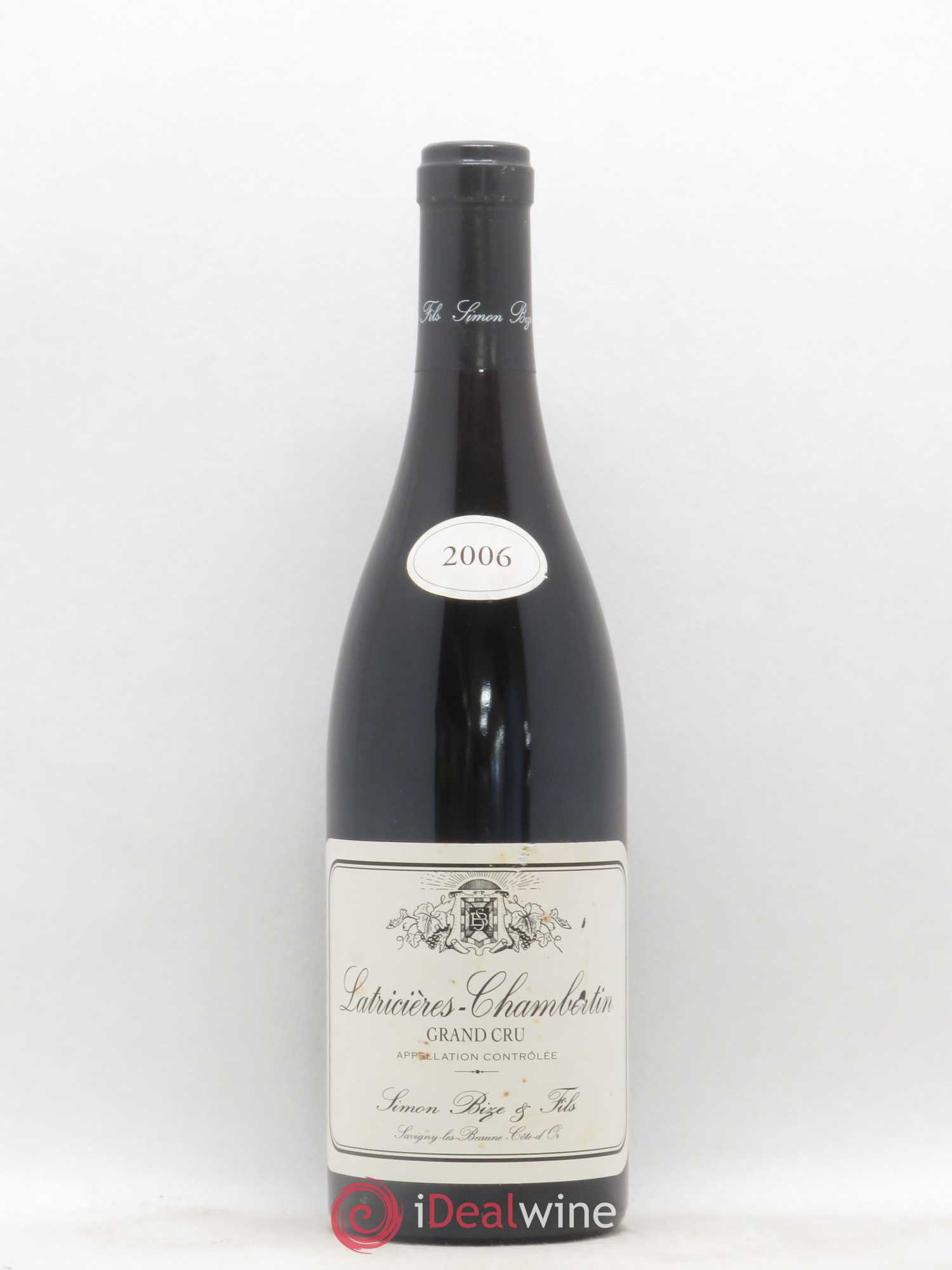 Latricières-Chambertin Grand Cru Simon Bize & Fils 2006 - Lot de 1 bouteille - 0