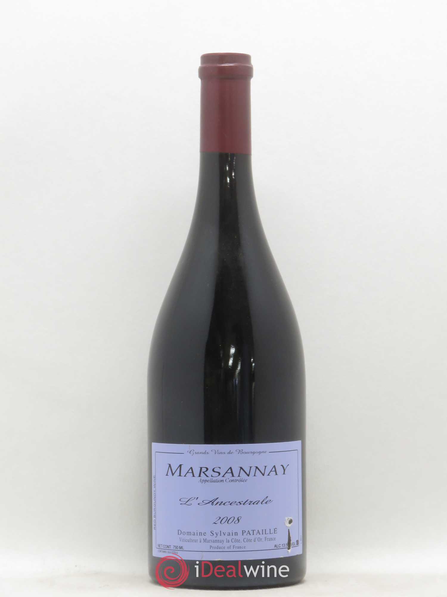 Marsannay L'Ancestrale Sylvain Pataille (Domaine) 2008 - Lot de 1 bouteille - 0