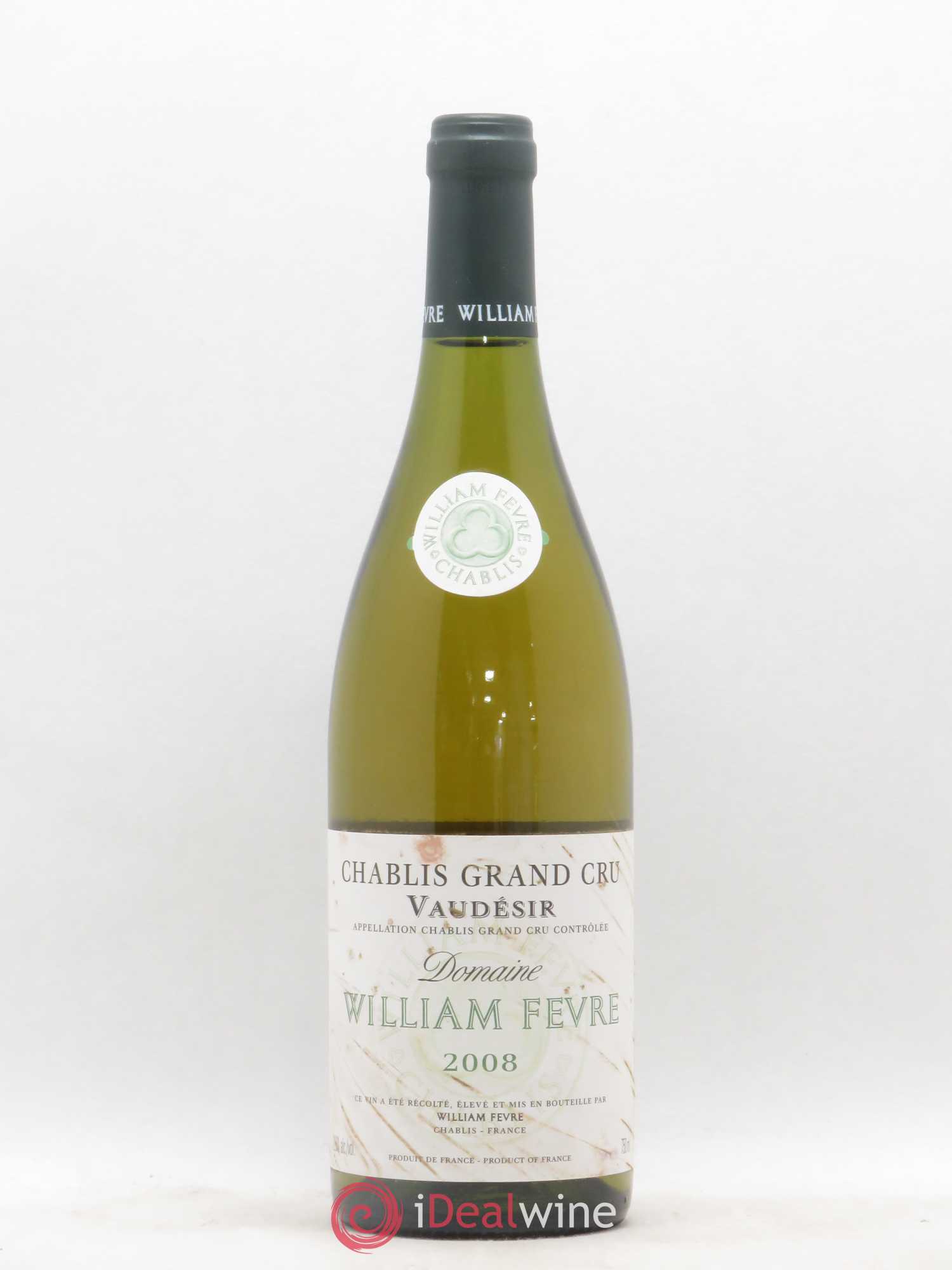 Chablis Grand Cru Vaudésir William Fèvre 2008 - Lot de 1 bouteille - 0