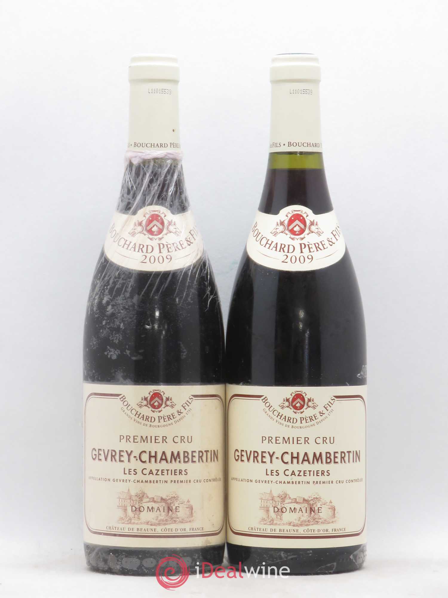 Gevrey-Chambertin 1er Cru Les Cazetiers Bouchard Père & Fils 2009 - Lot de 2 bouteilles - 0