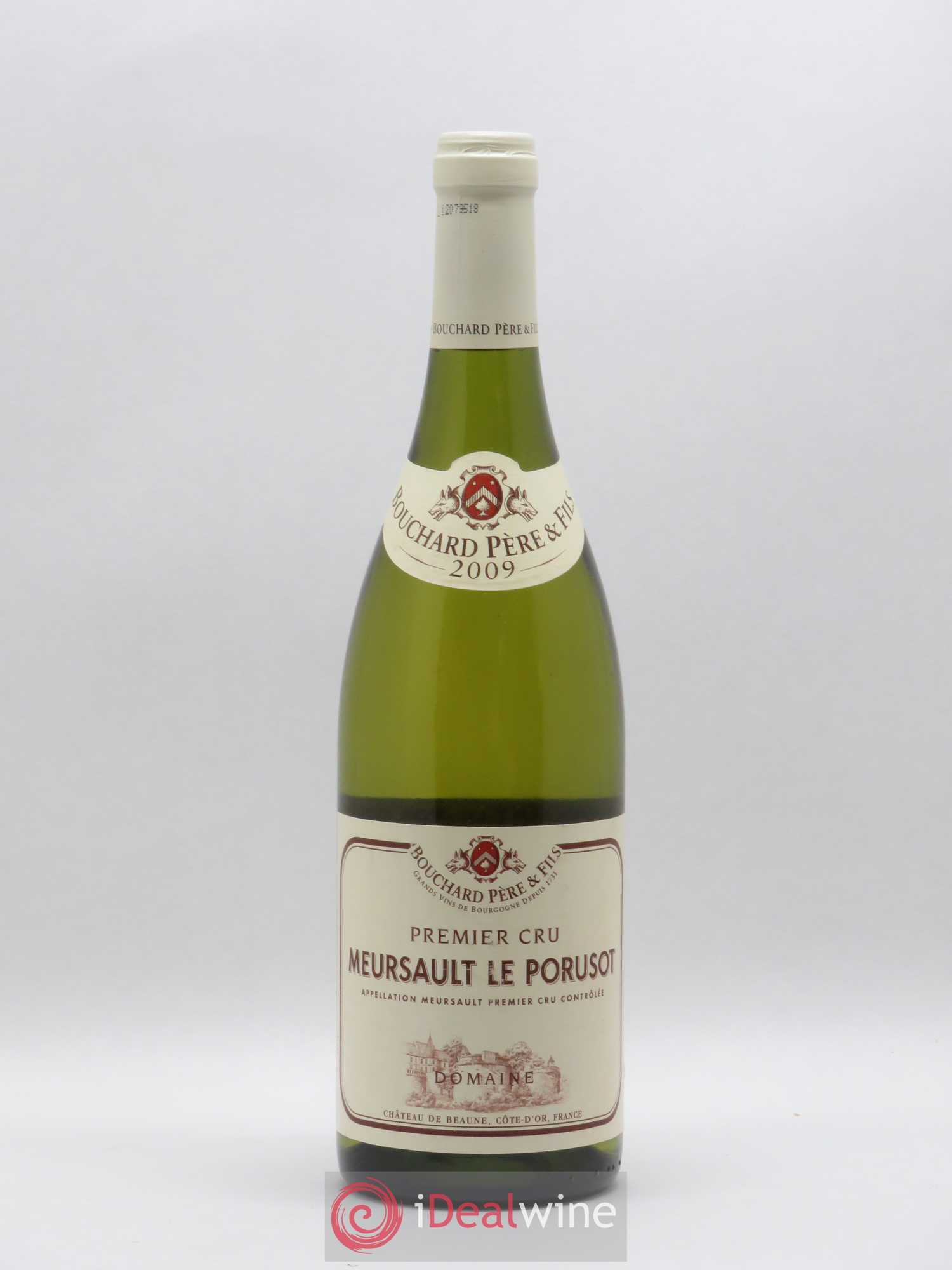 Meursault 1er Cru Le Porusot Bouchard Père & Fils 2009 - Lot de 1 bouteille - 0