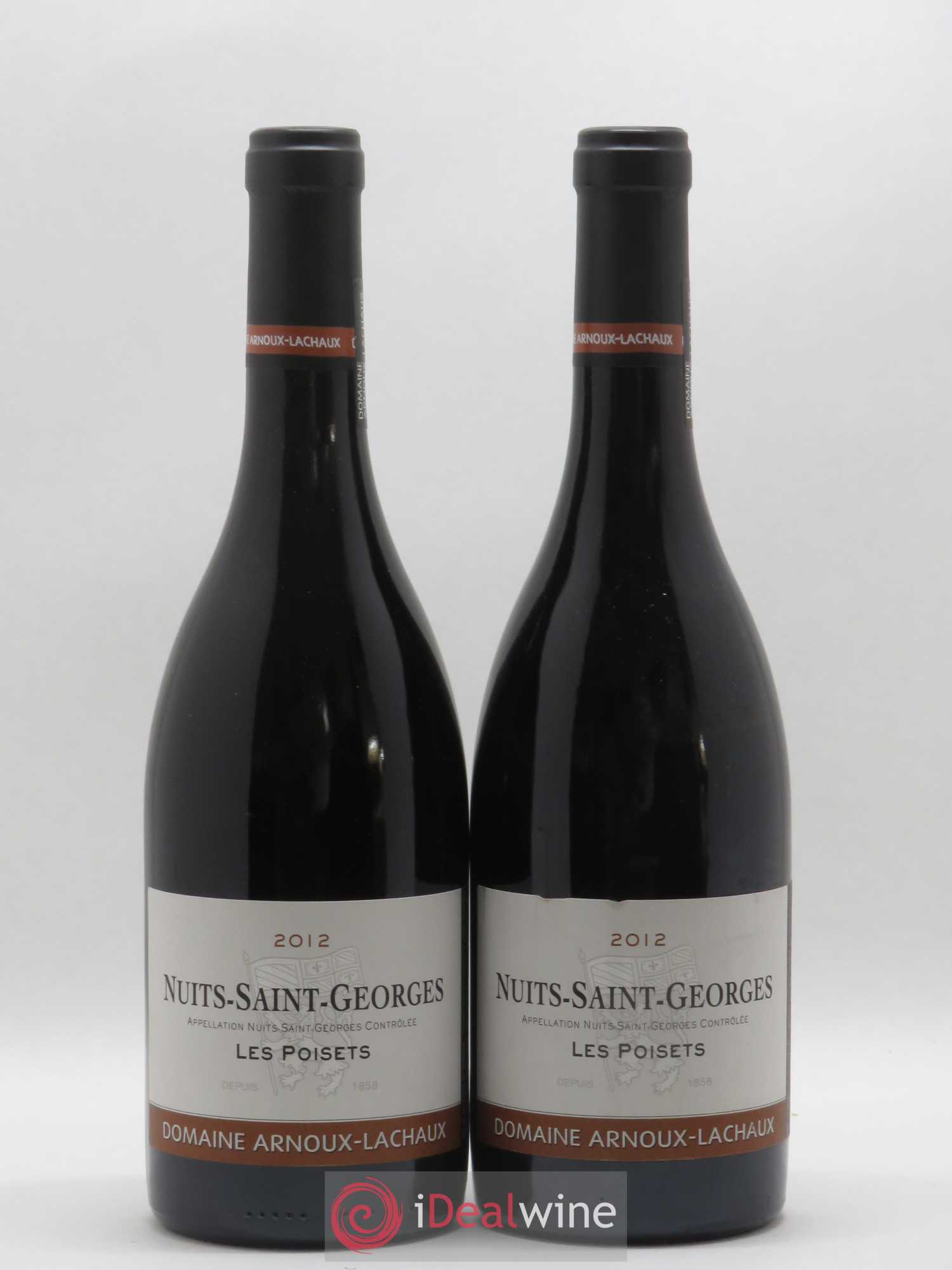 Nuits-Saint-Georges Les Poisets Arnoux-Lachaux (Domaine) 2012 - Lot de 2 bouteilles - 0