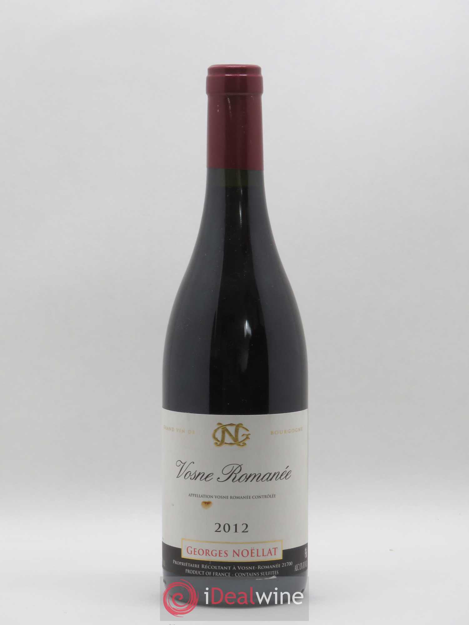 Vosne-Romanée Georges Noëllat (Domaine) 2012 - Lot de 1 bouteille - 0