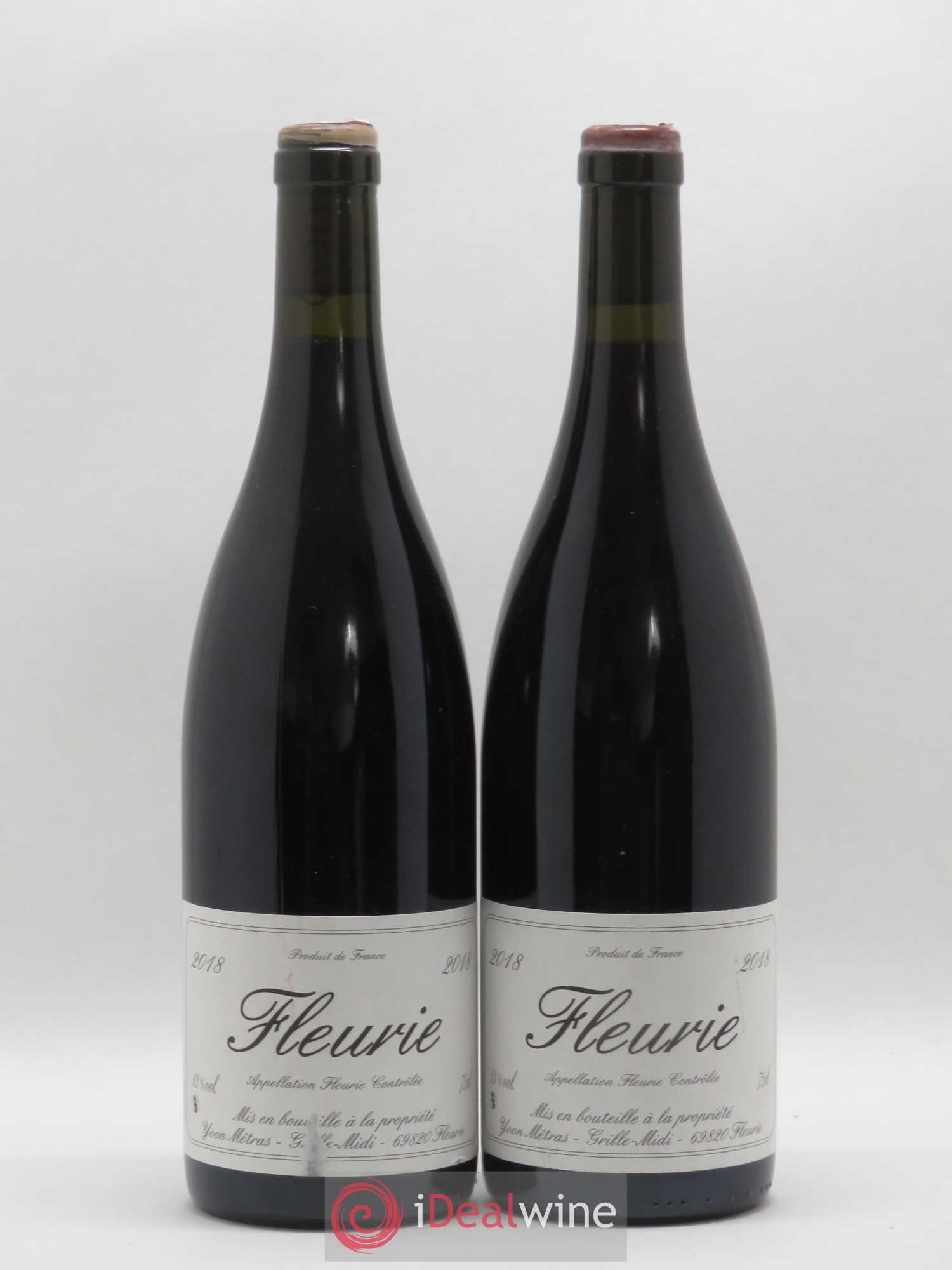 Fleurie Yvon Métras 2018 - Lot de 2 bouteilles - 0