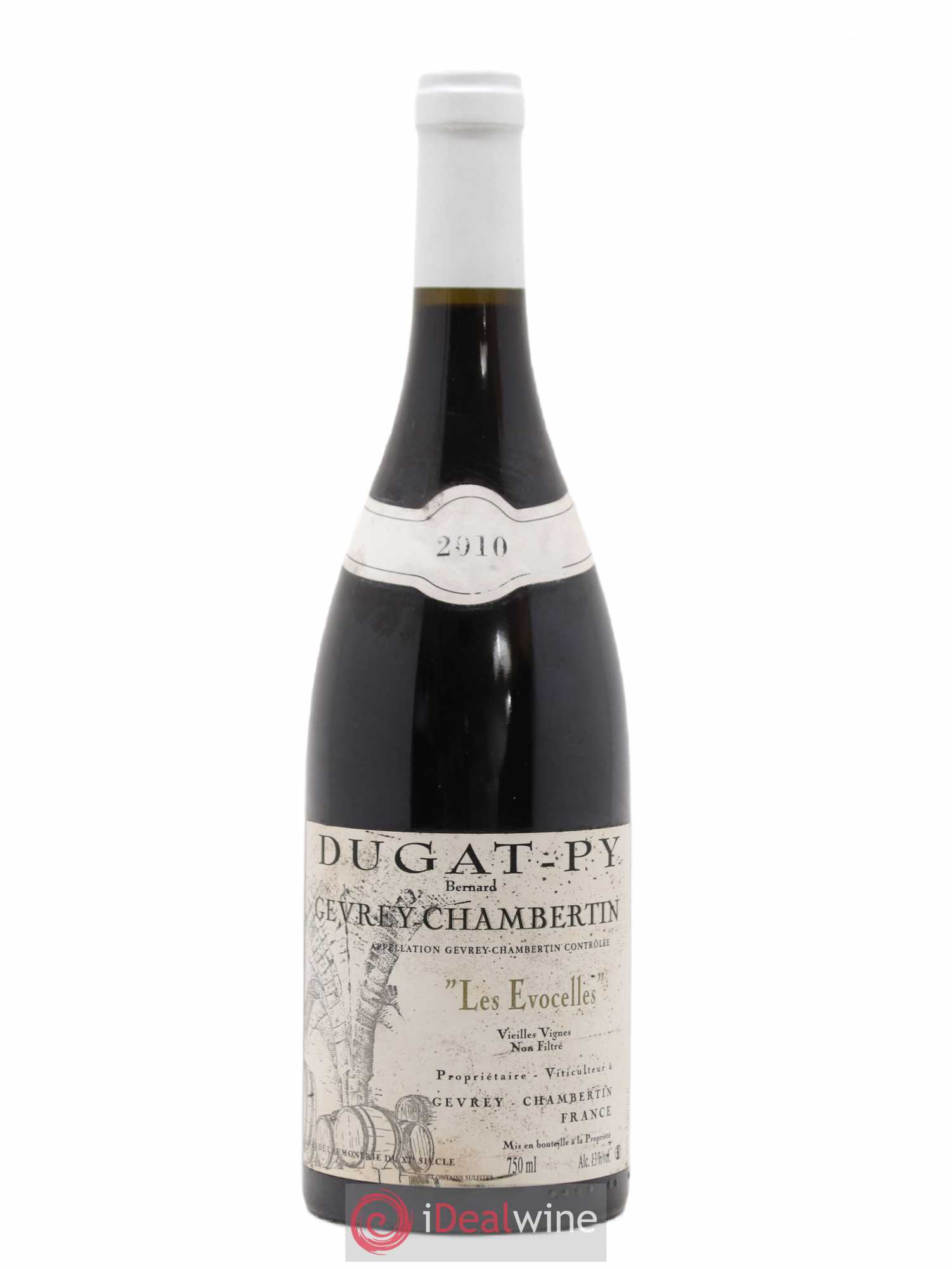 Gevrey-Chambertin Les Evocelles Vieilles Vignes Dugat-Py 2010 - Lot de 1 bouteille - 0