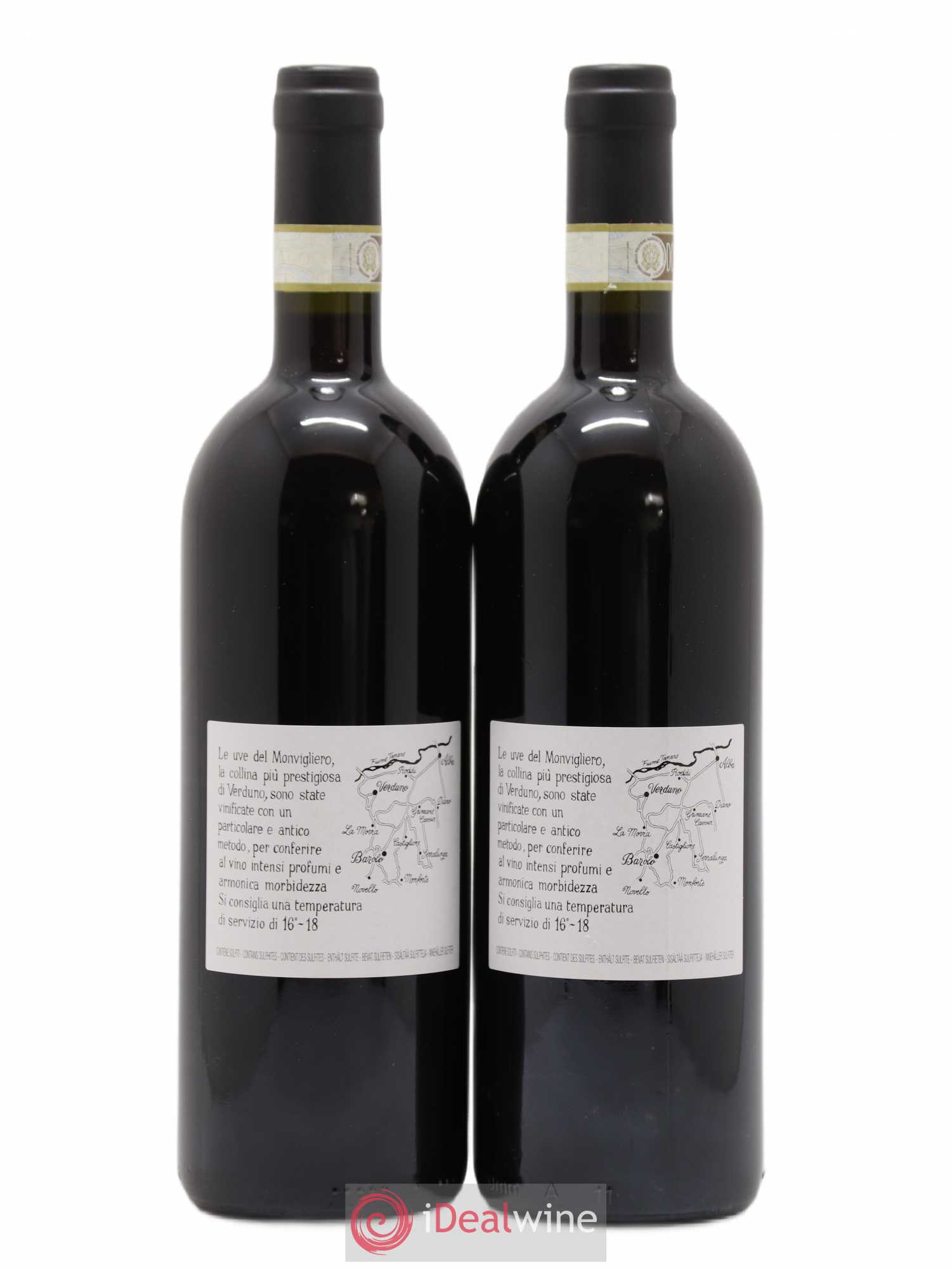 Barolo DOCG Monvigliero Comm. Giovan Battista Burlotto 2015 - Lot de 2 bouteilles - 1