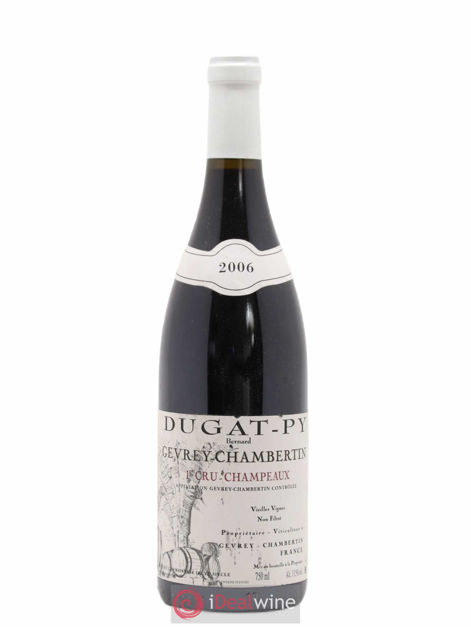 Gevrey-Chambertin 1er Cru Champeaux Dugat-Py 2006 - Posten von 1 Flasche - 0