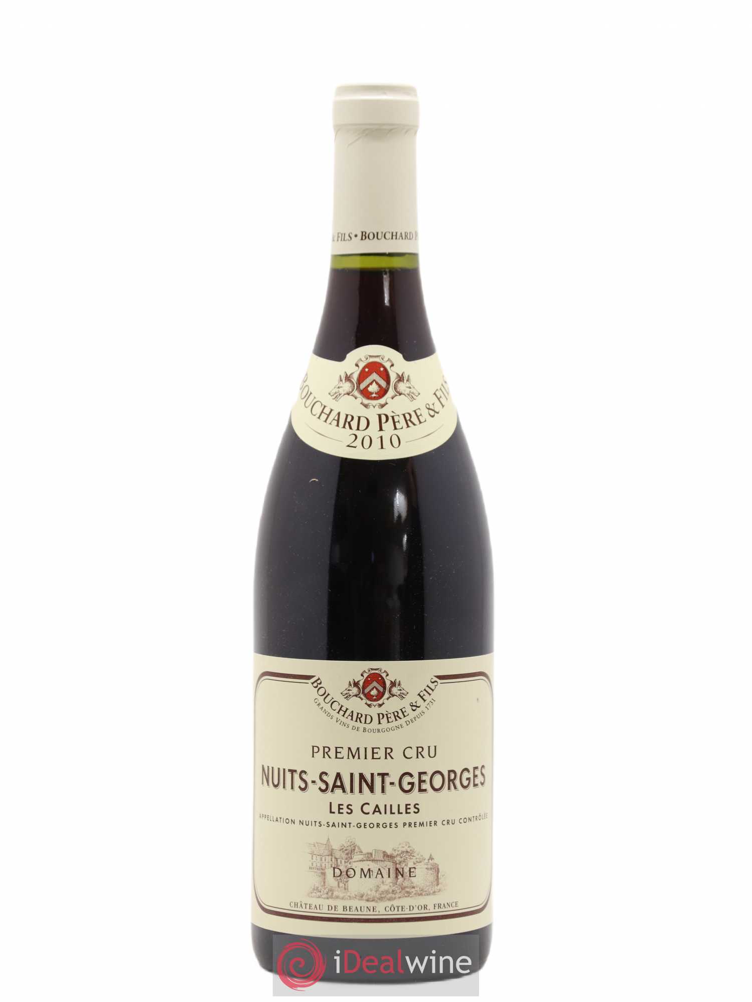 Nuits-Saint-Georges 1er Cru Les Cailles Bouchard Père & Fils 2010 - Lot de 1 bouteille - 0
