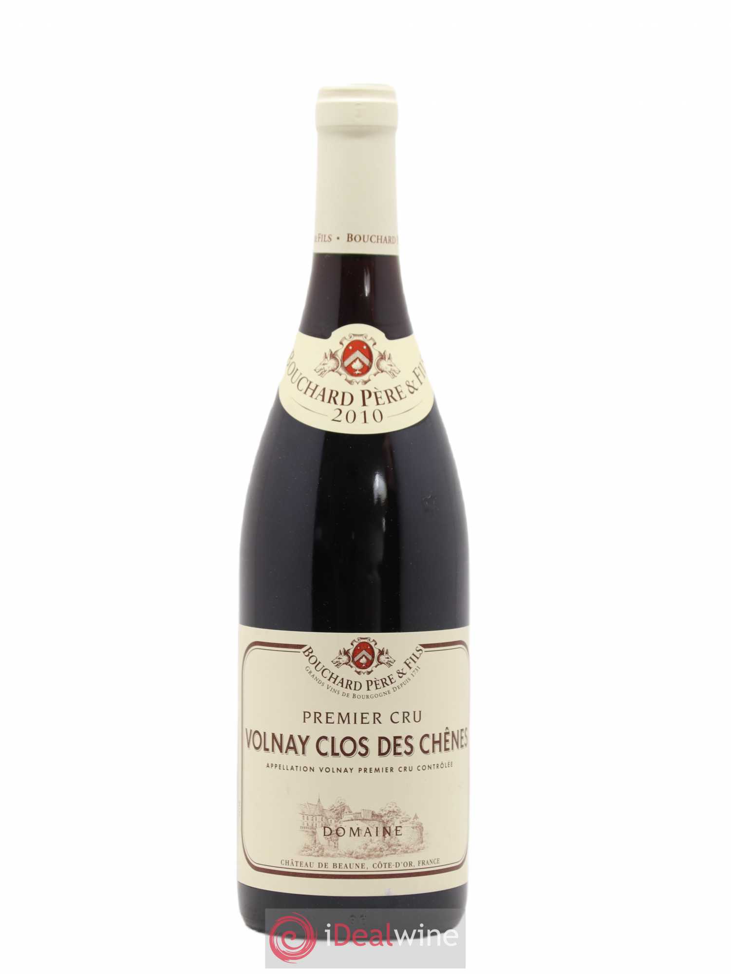 Volnay 1er Cru Clos des Chênes Bouchard Père & Fils 2010 - Lot de 1 bouteille - 0