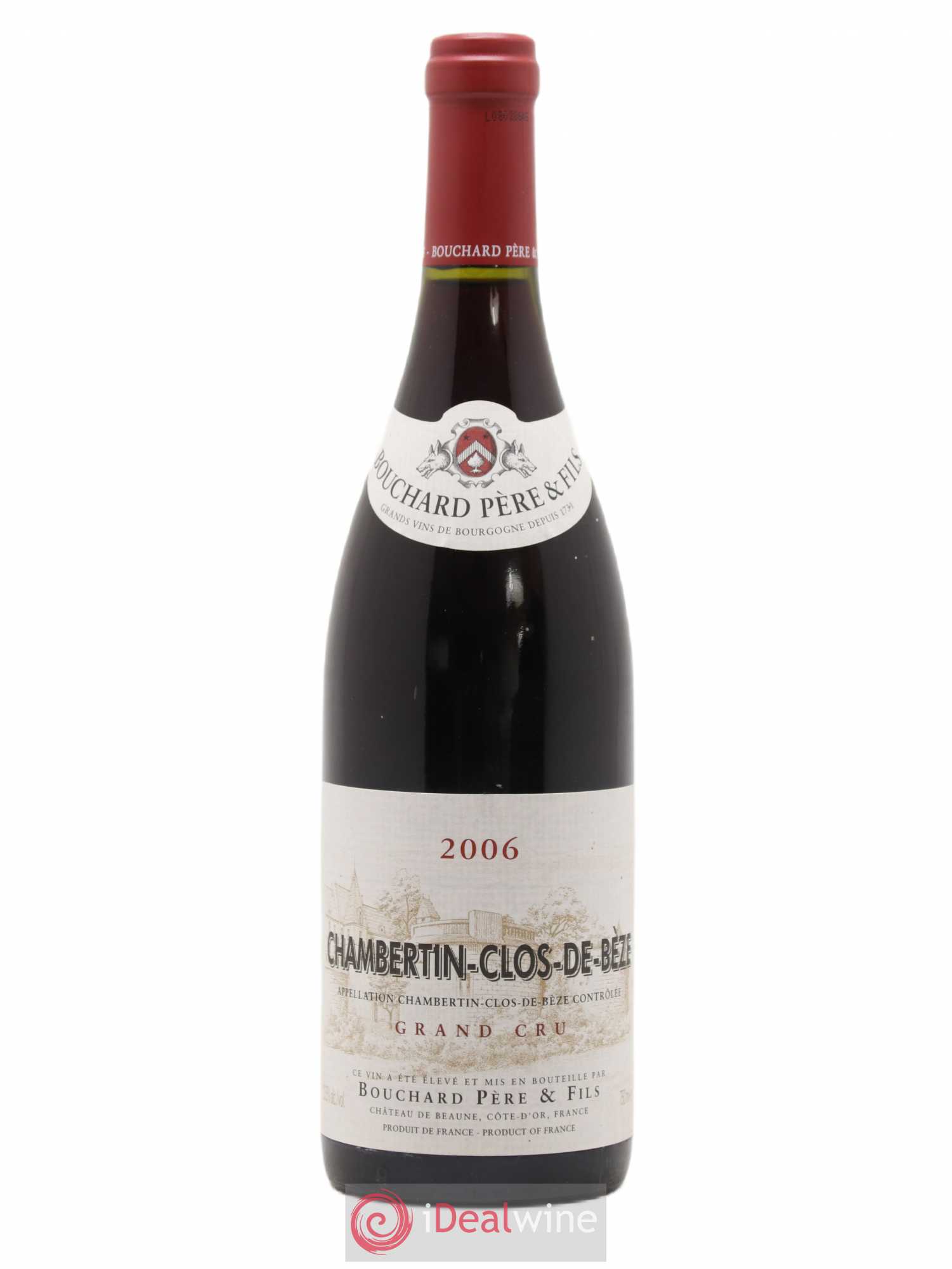 Chambertin Clos de Bèze Grand Cru Bouchard Père & Fils 2006 - Lot de 1 bouteille - 0