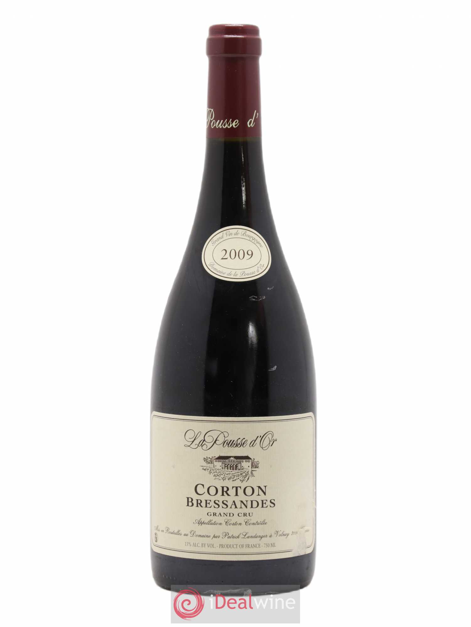 Corton Grand Cru Bressandes La Pousse d'Or (Domaine de) 2009 - Lot de 1 bouteille - 0