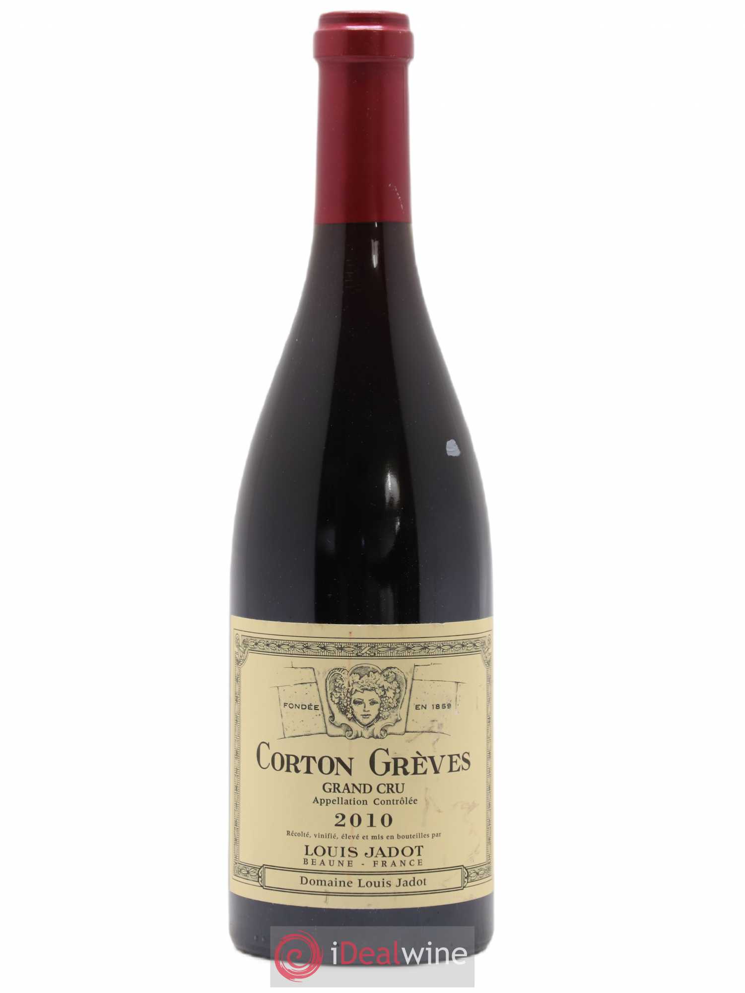 Corton Grand Cru Grèves Louis Jadot (Domaine) 2010 - Lot de 1 bouteille - 0