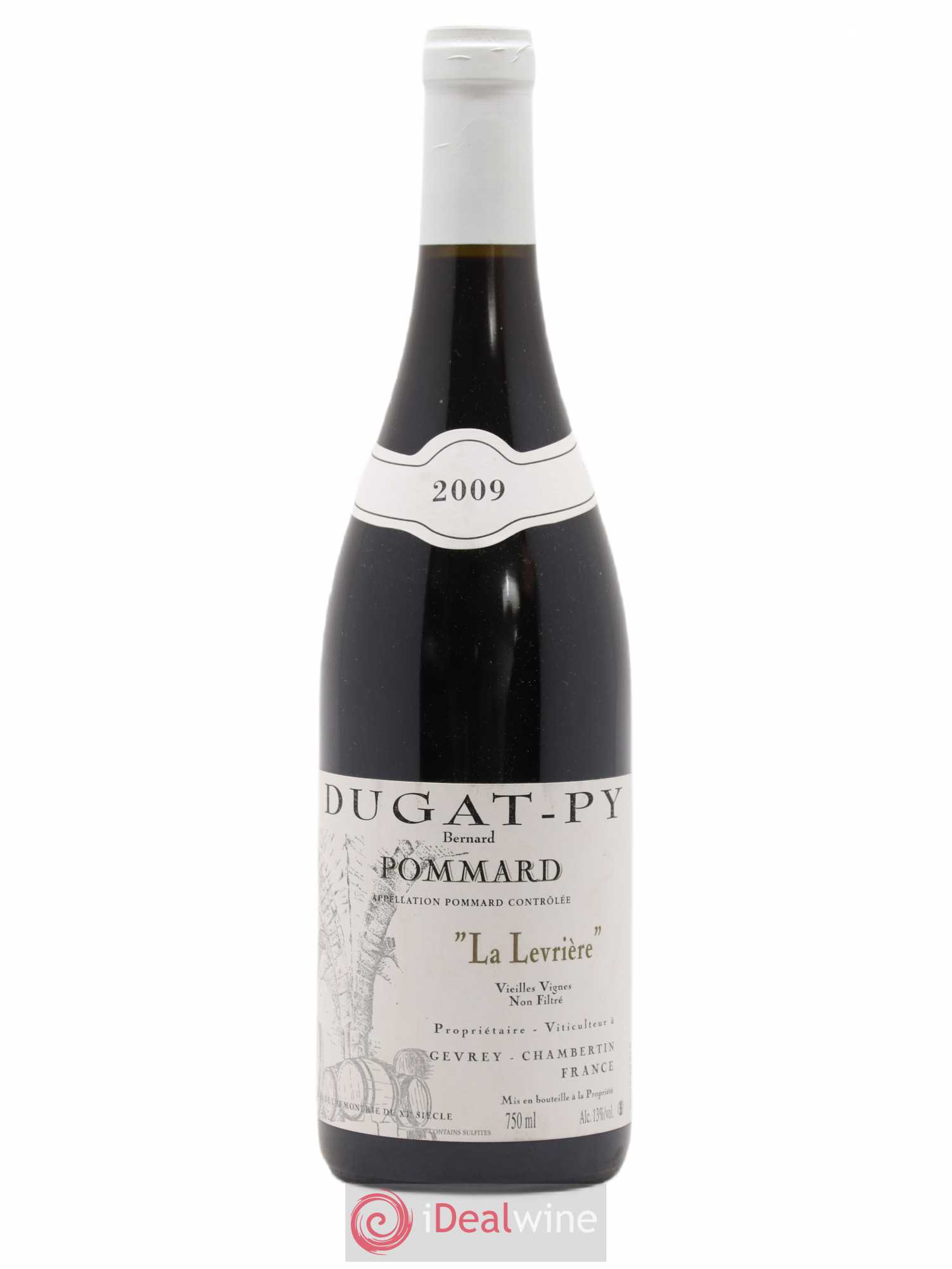 Pommard La Levrière Vieilles Vignes Dugat-Py 2009 - Lot de 1 bouteille - 0
