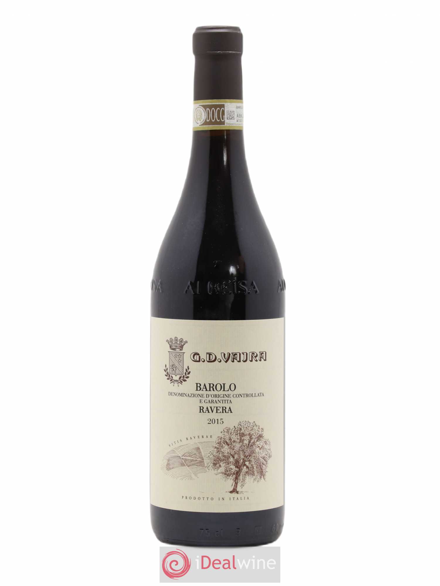 Barolo Ravera G&D Vajra 2015 - Lot of 1 bottle - 0
