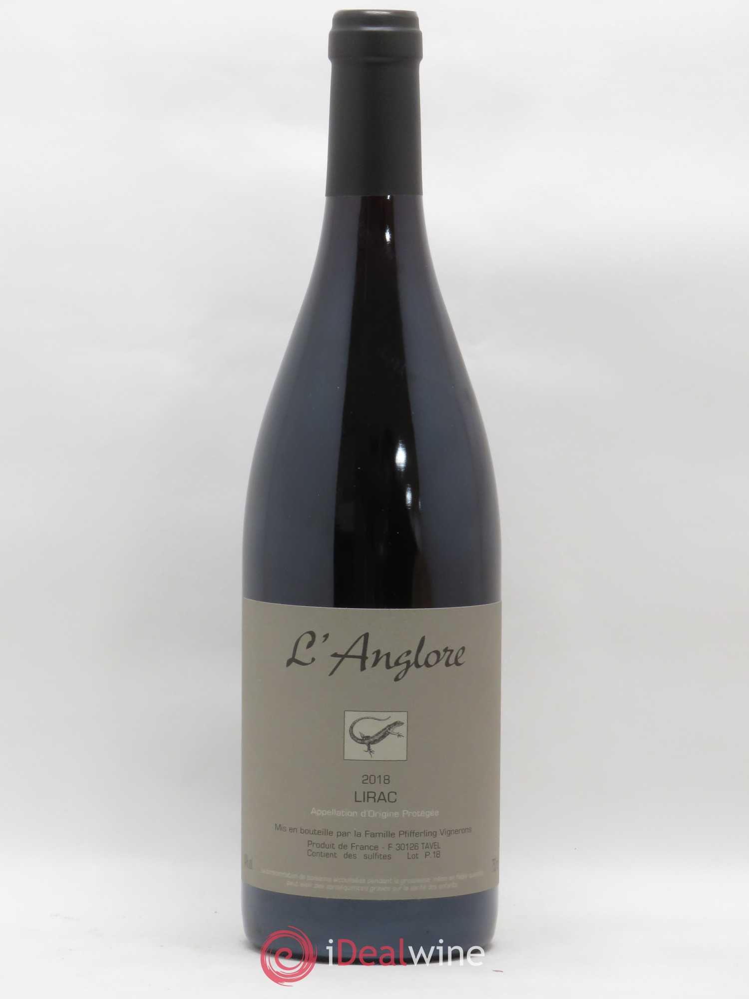 Lirac L'Anglore 2018 - Lot de 1 bouteille - 0