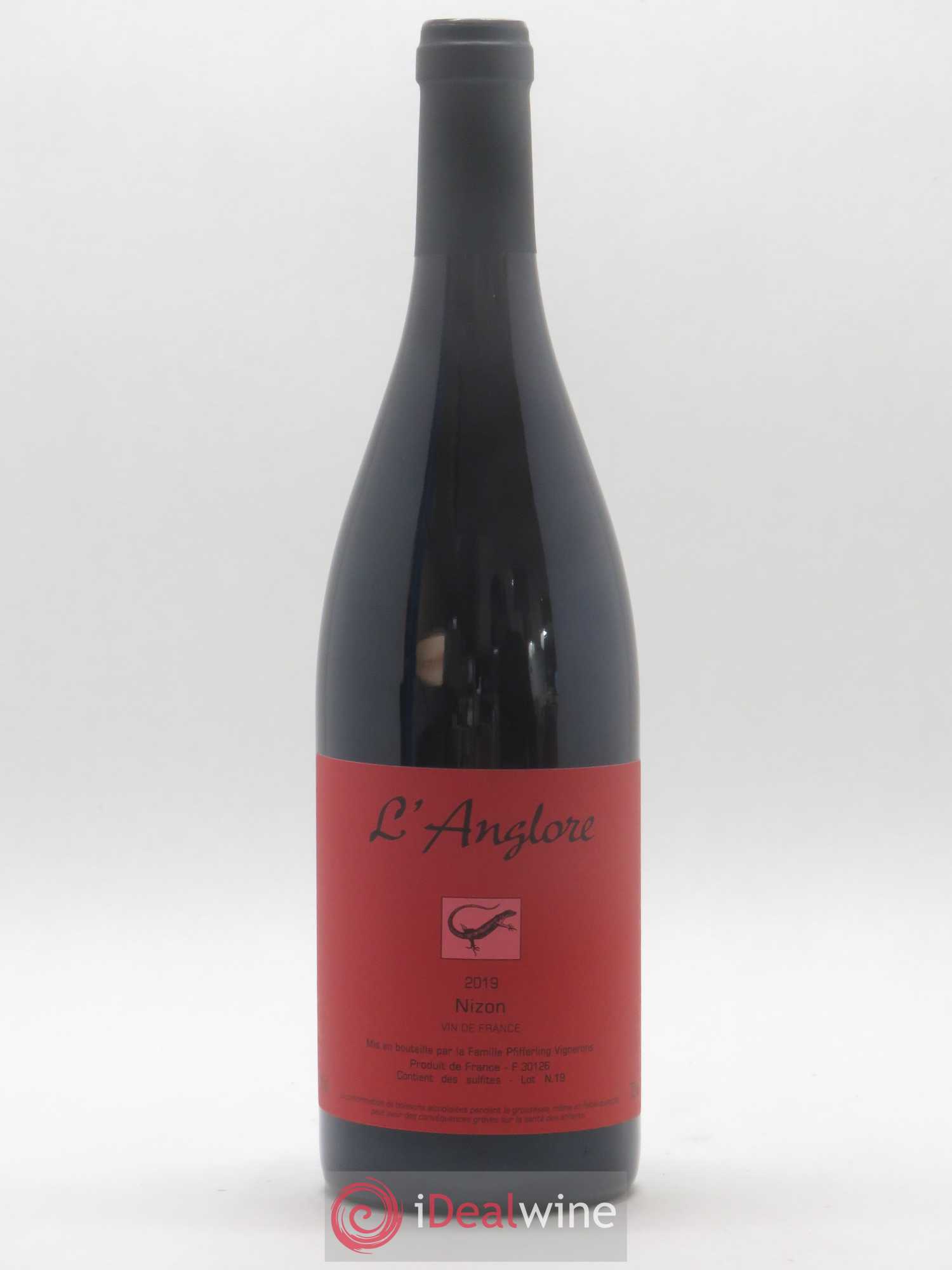 Vin de France Nizon L'Anglore 2019 - Lot de 1 bouteille - 0