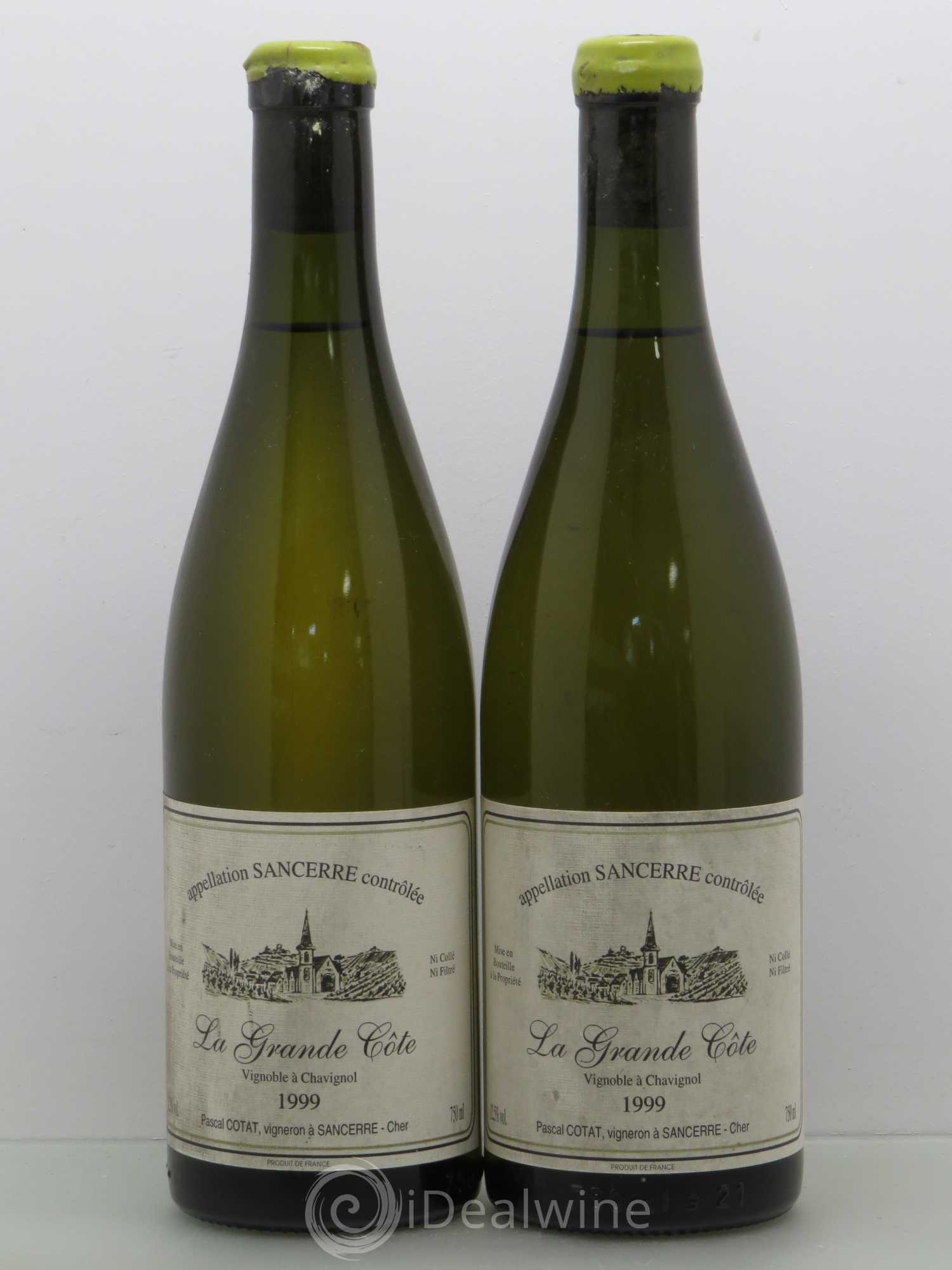 Sancerre La Grande Côte François Cotat 1999 - Lot de 2 bouteilles - 0