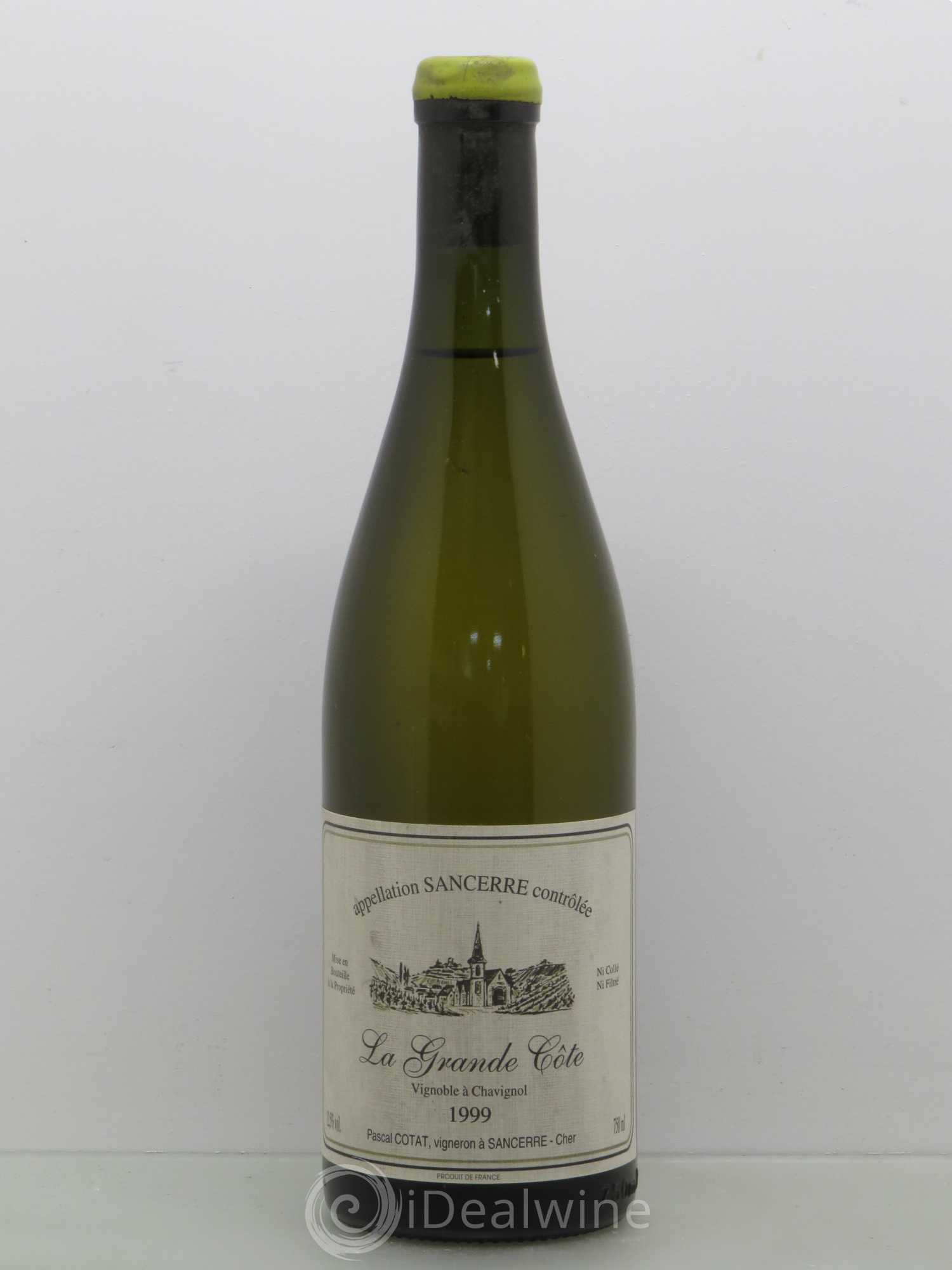 Sancerre La Grande Côte François Cotat 1999 - Lot de 1 bouteille - 0