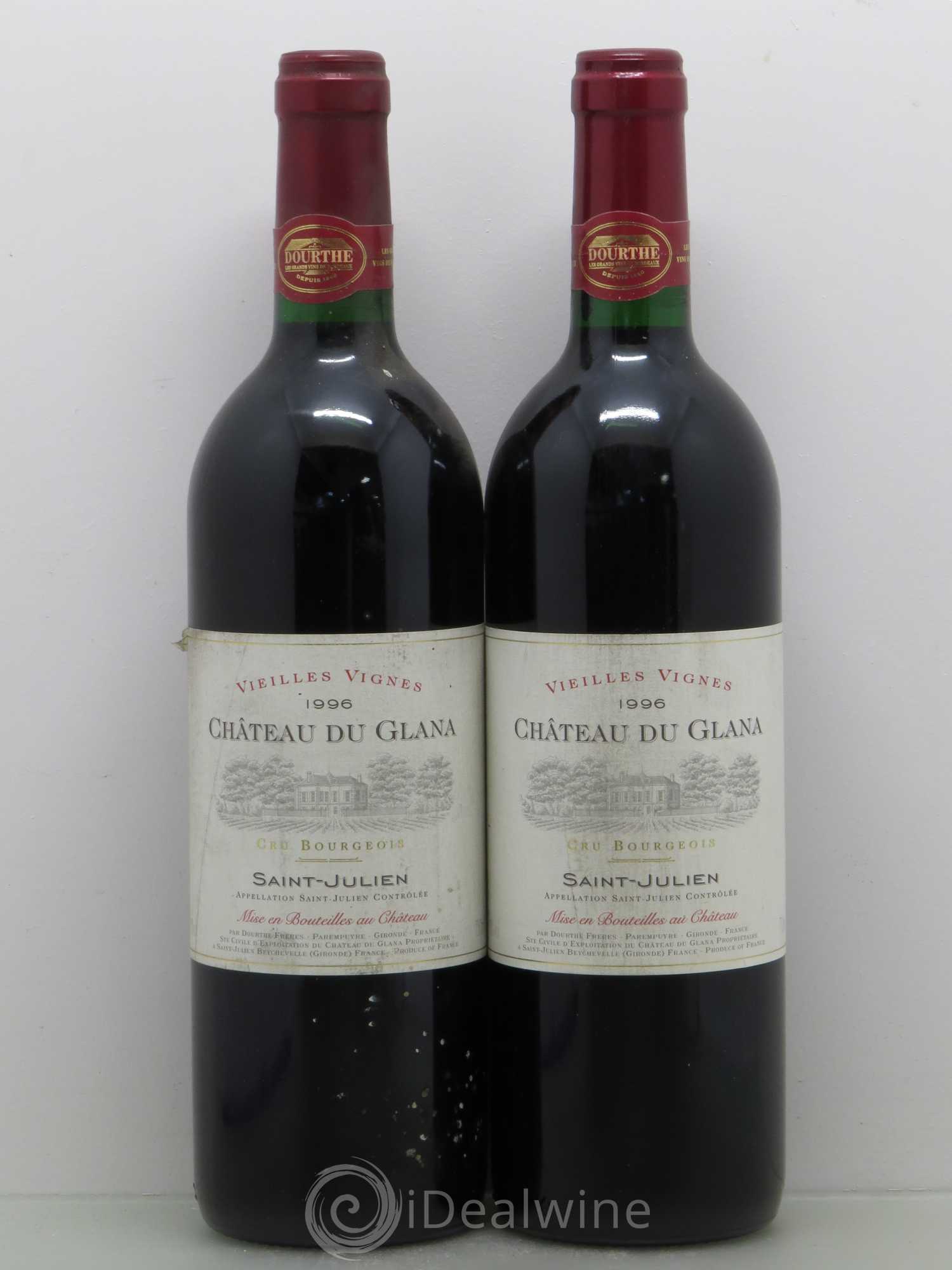 Château du Glana (sans prix de réserve) 1996 - Lot de 2 bouteilles - 0