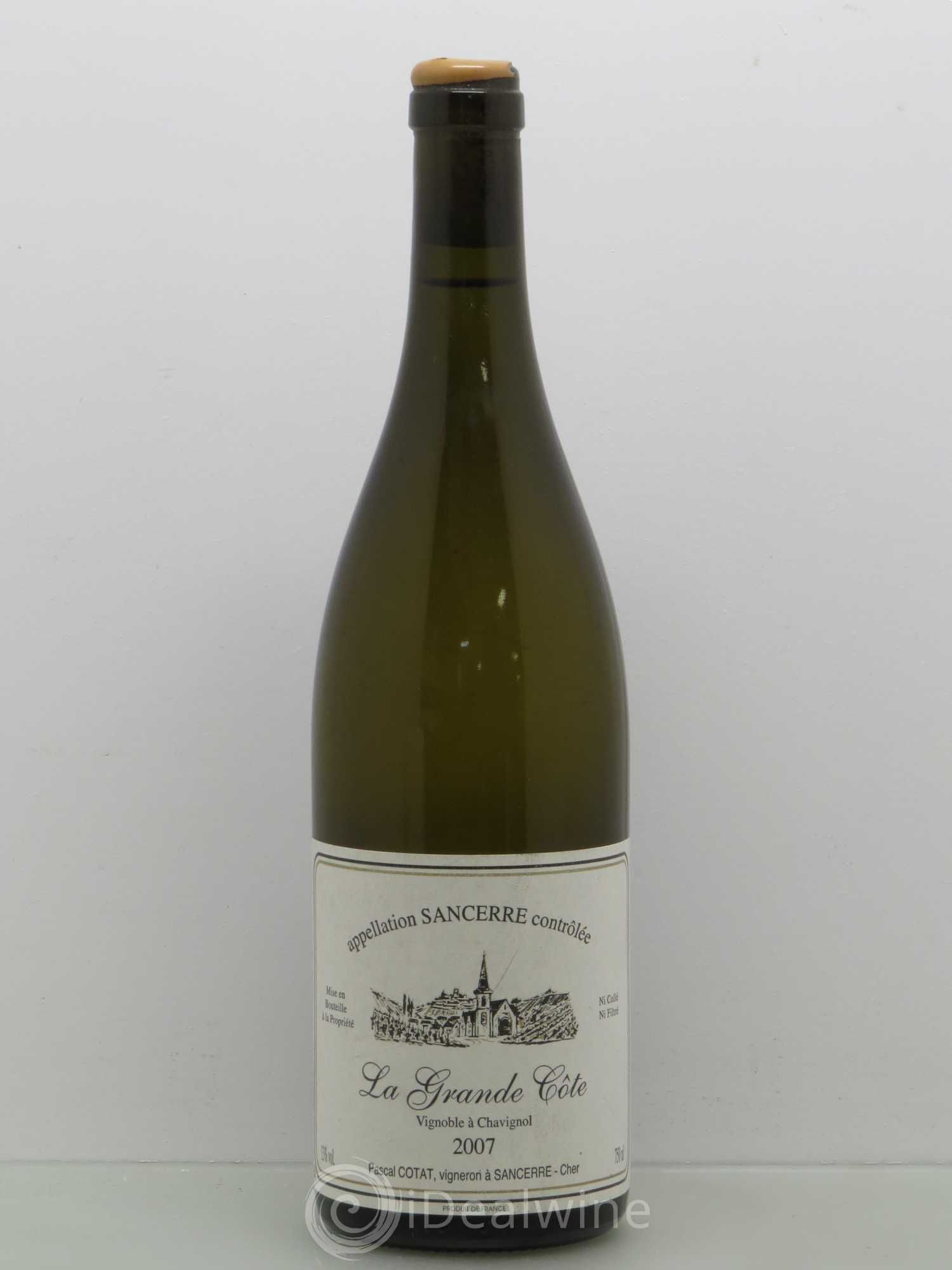 Sancerre La Grande Côte François Cotat 2007 - Lot de 1 bouteille - 0