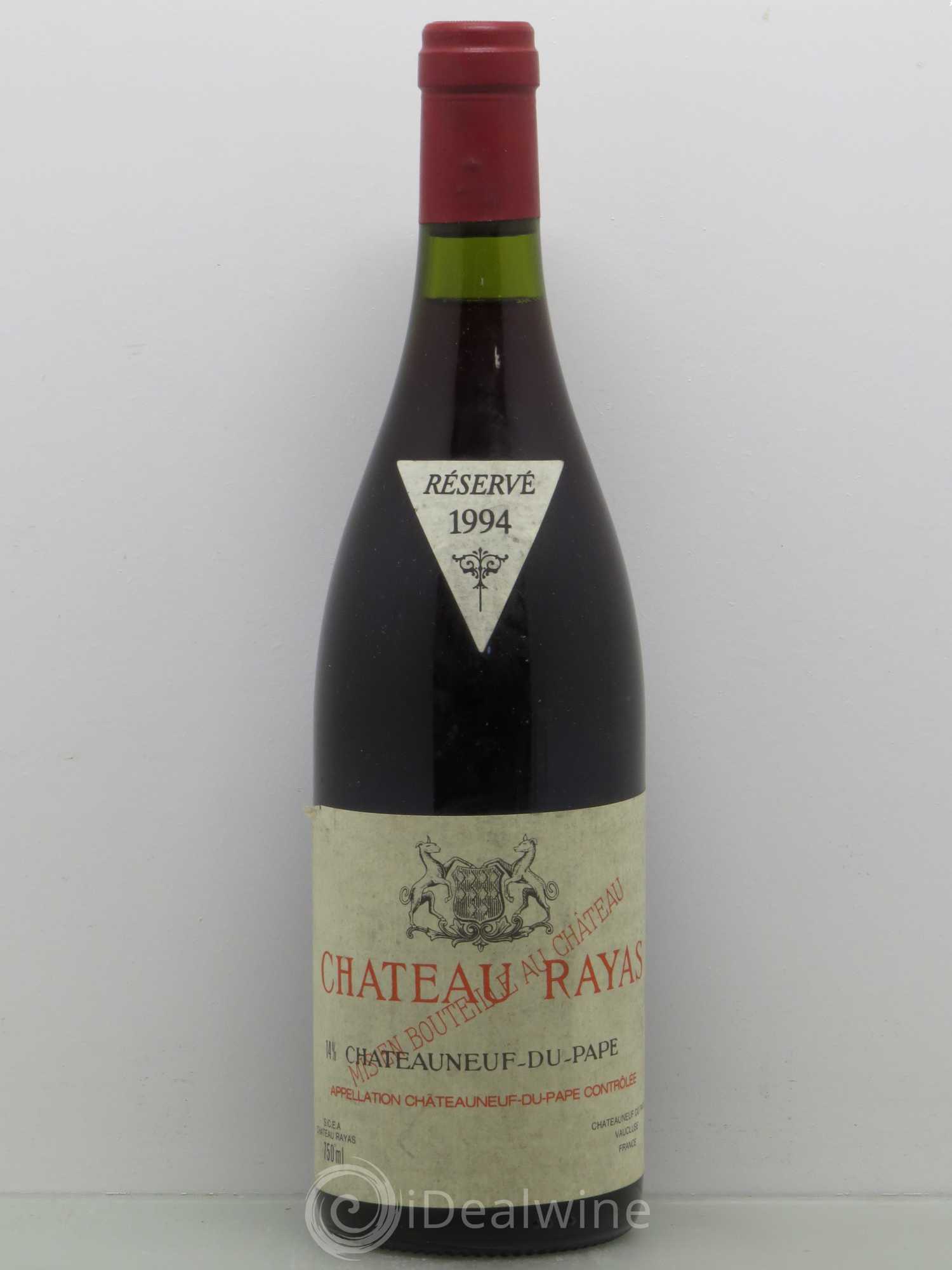 Châteauneuf-du-Pape Château Rayas Emmanuel Reynaud 1994 - Lot de 1 bouteille - 0
