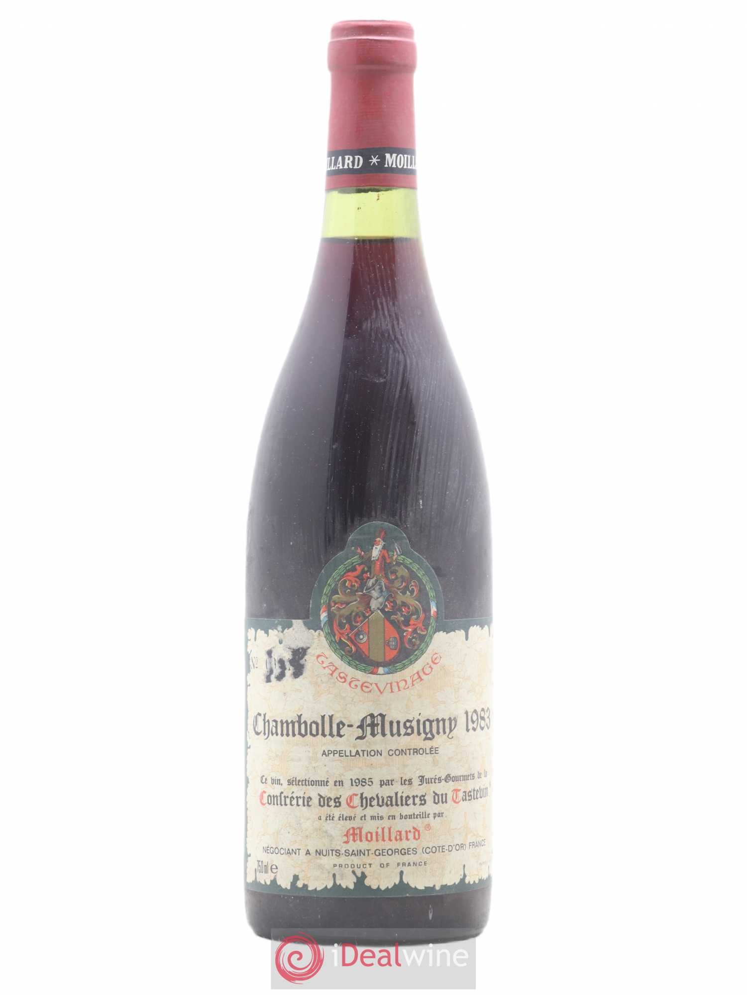 Chambolle-Musigny Moillard Tastevinage 1983 - Lot de 1 bouteille - 0