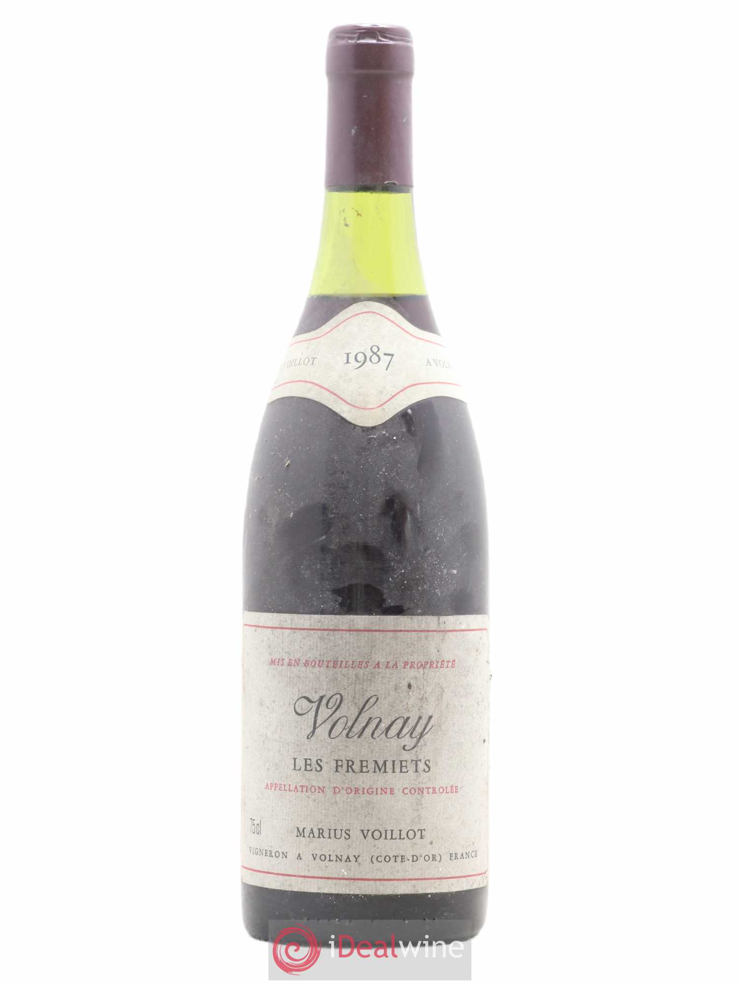 Volnay Les Fremiets Marius Voillot 1987 - Posten von 1 Flasche - 0