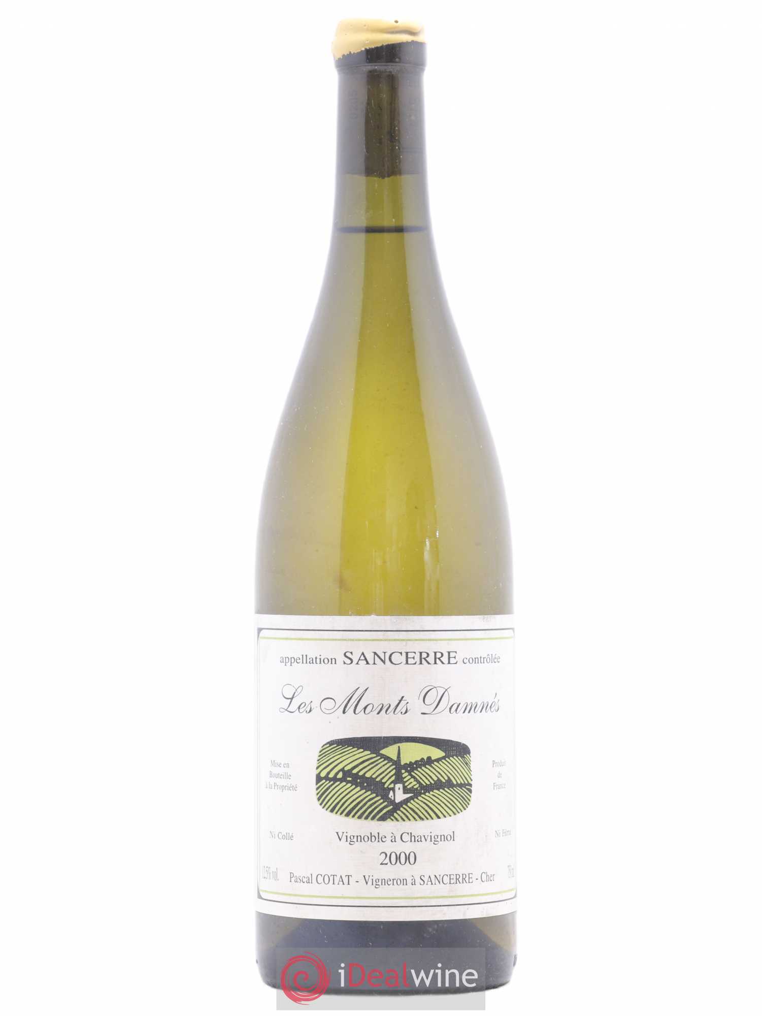 Sancerre Les Monts Damnés Pascal Cotat 2000 - Lot de 1 bouteille - 0