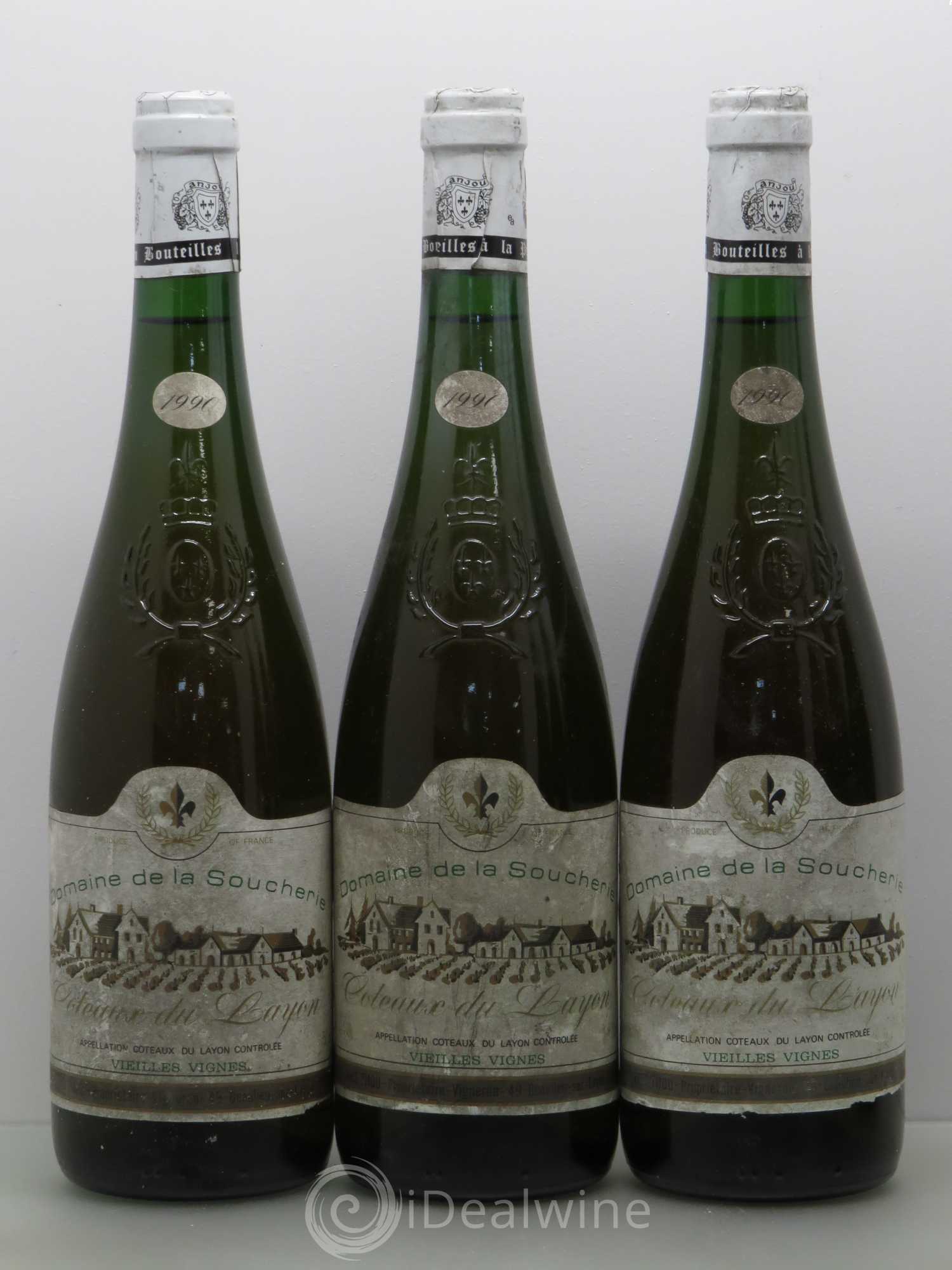 Coteaux du Layon La Soucherie Vieilles Vignes 1990 - Lotto di 6 bottiglie - 2