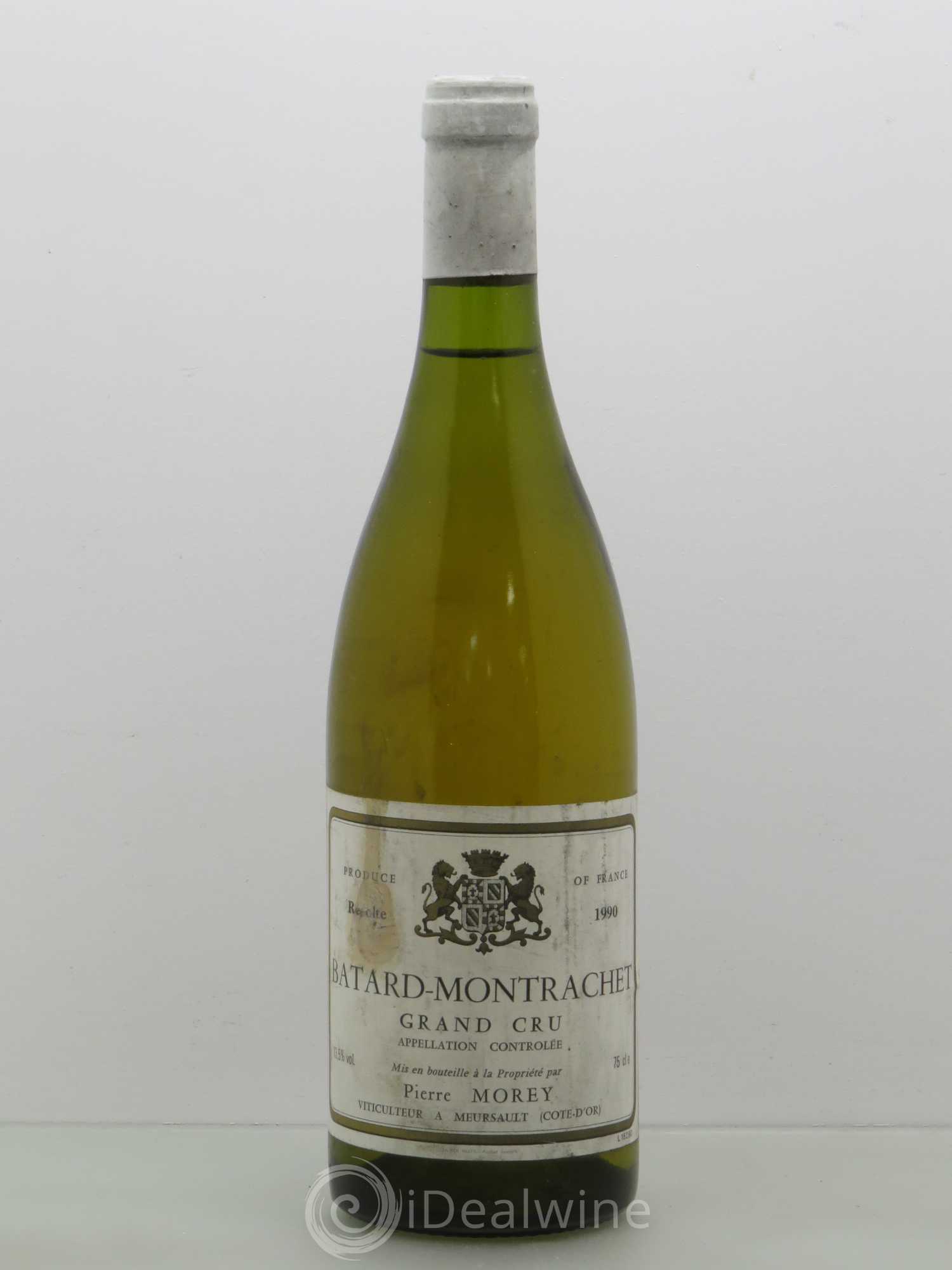 Bâtard-Montrachet Grand Cru Pierre Morey (Domaine) 1990 - Lot de 1 bouteille - 0